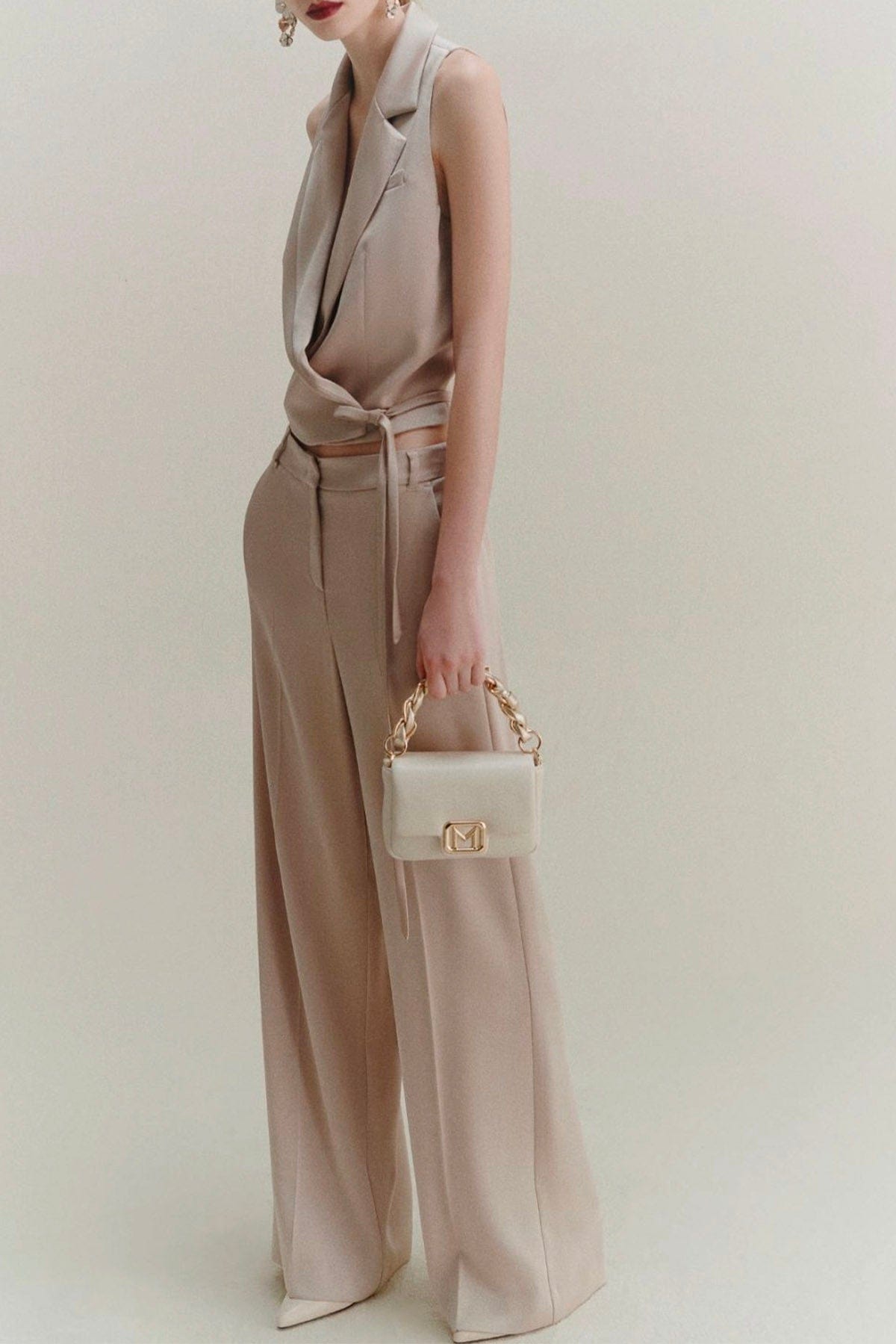 MARELLA PANTALONE LUNGO  Pantalone lungo a palazzo donna Marella Wolf