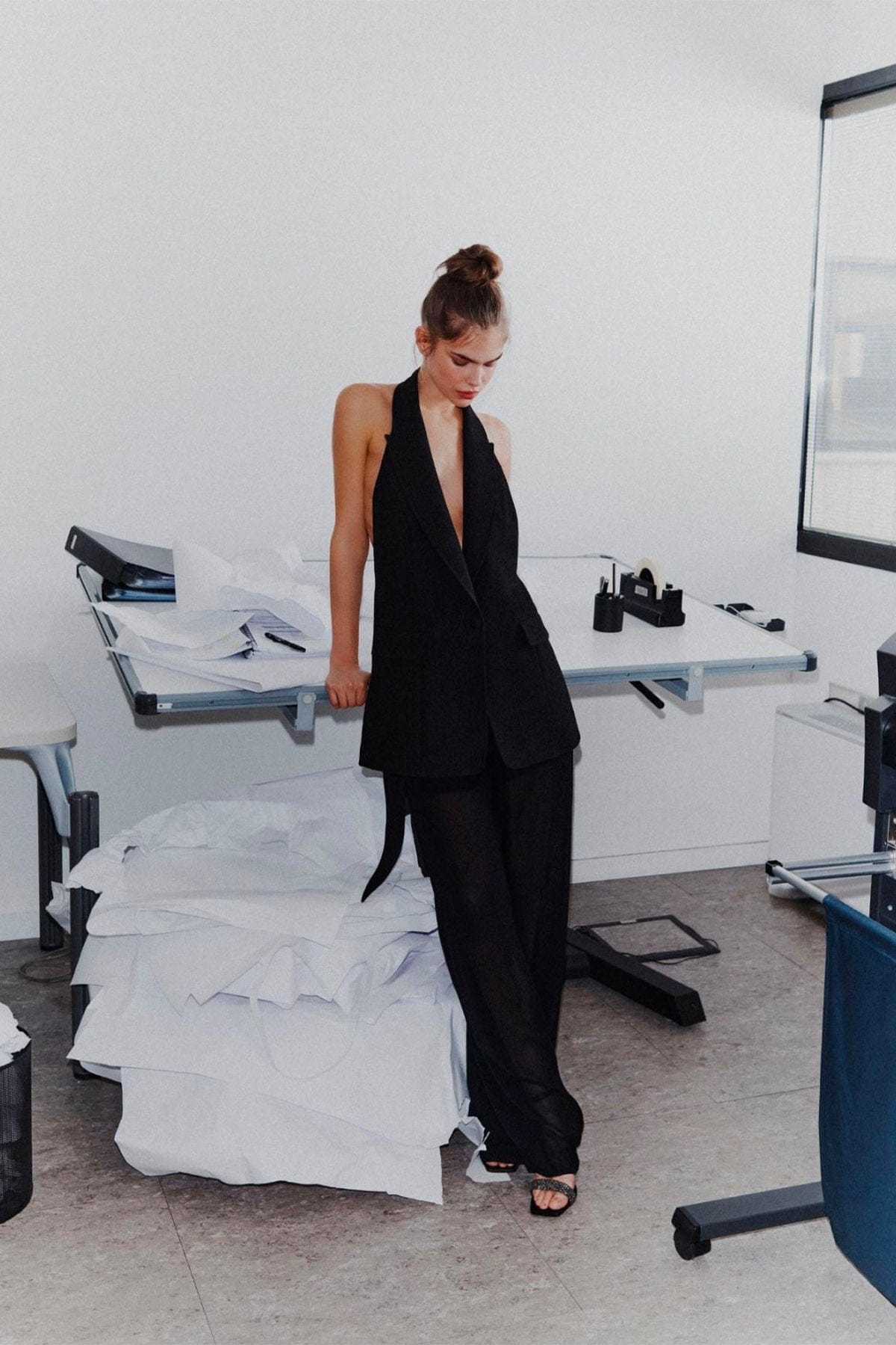 MARELLA PANTALONE LUNGO  Pantalone lungo nero donna Stella Maxwell Charming