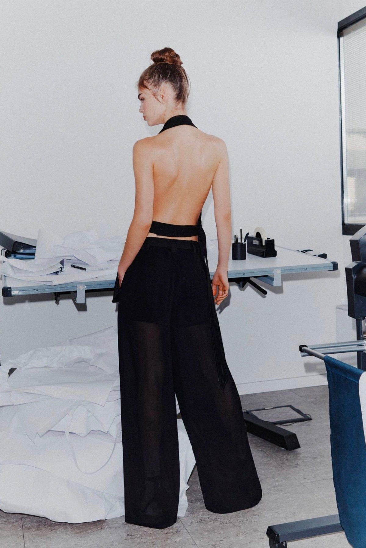 MARELLA PANTALONE LUNGO  Pantalone lungo nero donna Stella Maxwell Charming