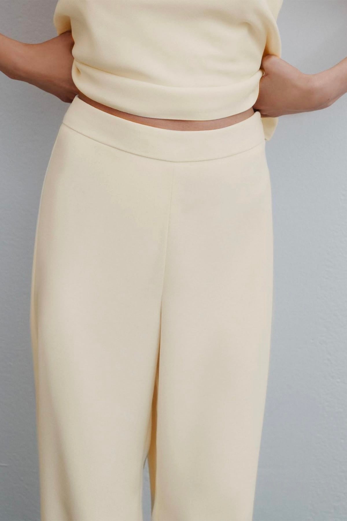 MARELLA PANTALONE LUNGO  Pantaloni bianchi donna Marella 365 Mltrefolo