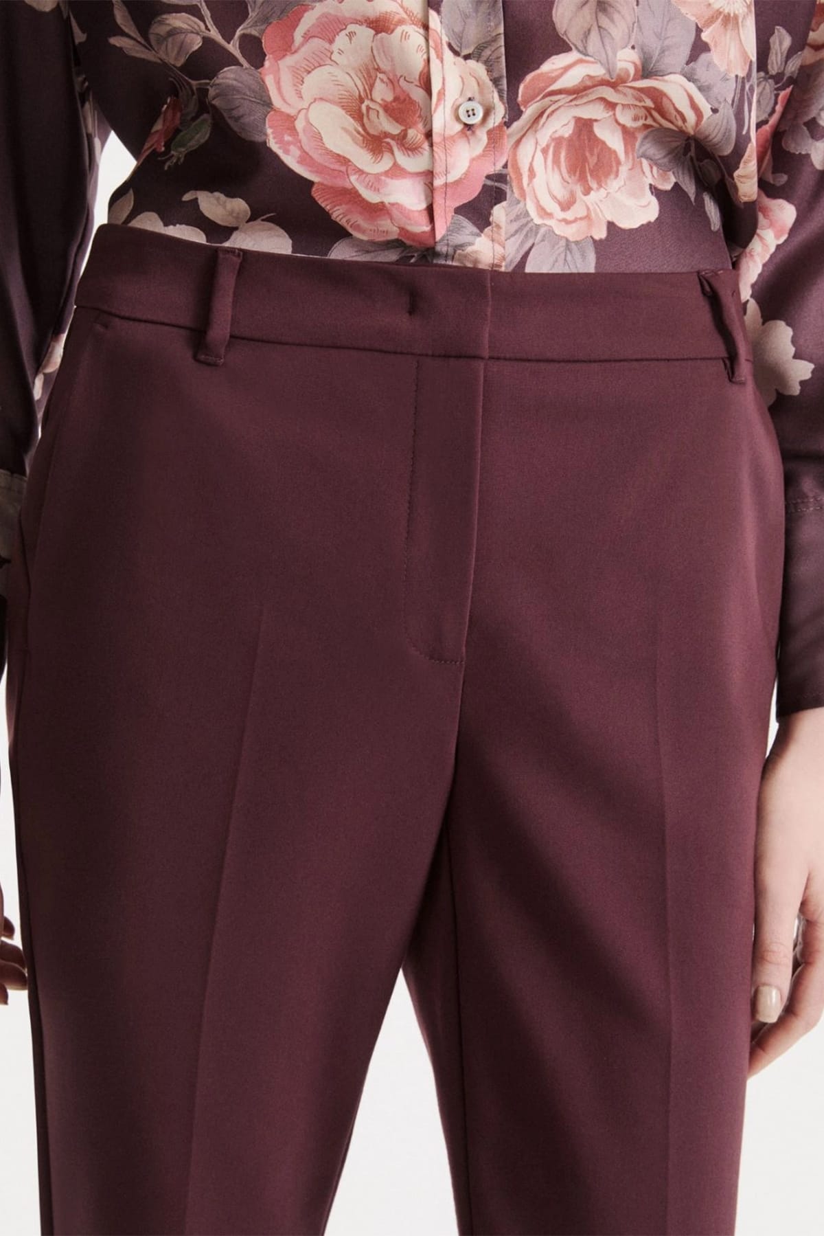 MARELLA PANTALONE LUNGO  Pantaloni donna donna Marrella in cotone Mllghianda