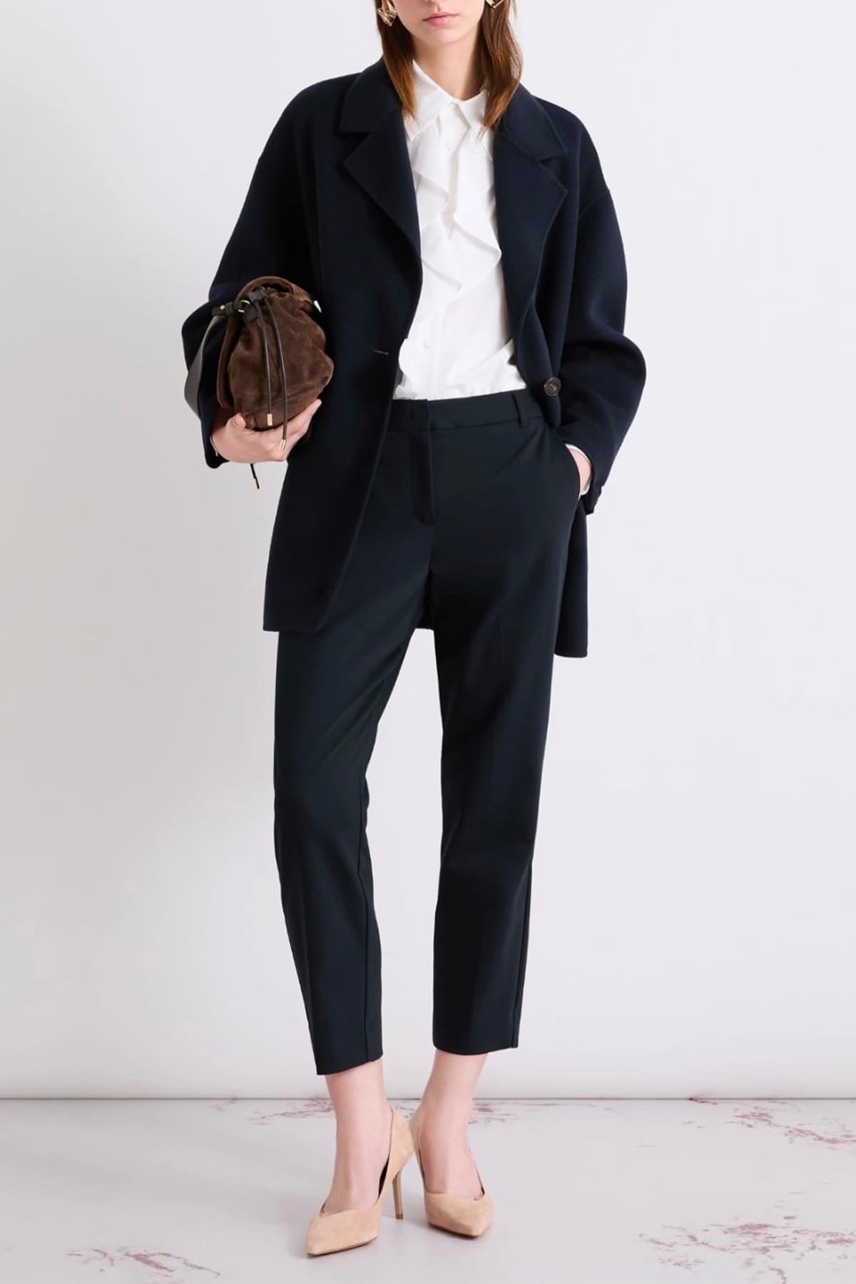 MARELLA PANTALONE LUNGO  Pantaloni donna donna Marrella in cotone Mllghianda