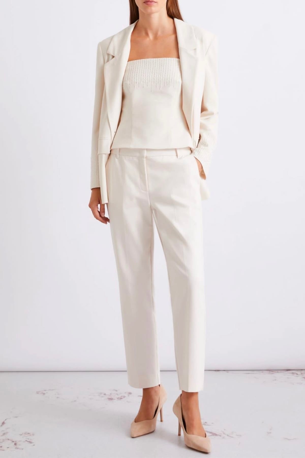 MARELLA PANTALONE LUNGO  Pantaloni donna donna Marrella in cotone Mllghianda