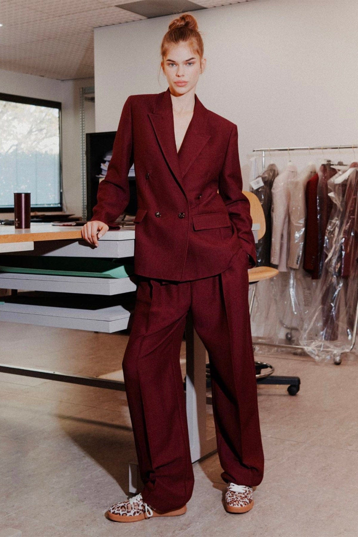 MARELLA PANTALONE LUNGO  Pantaloni donna in lana Stella Maxwell Tailored