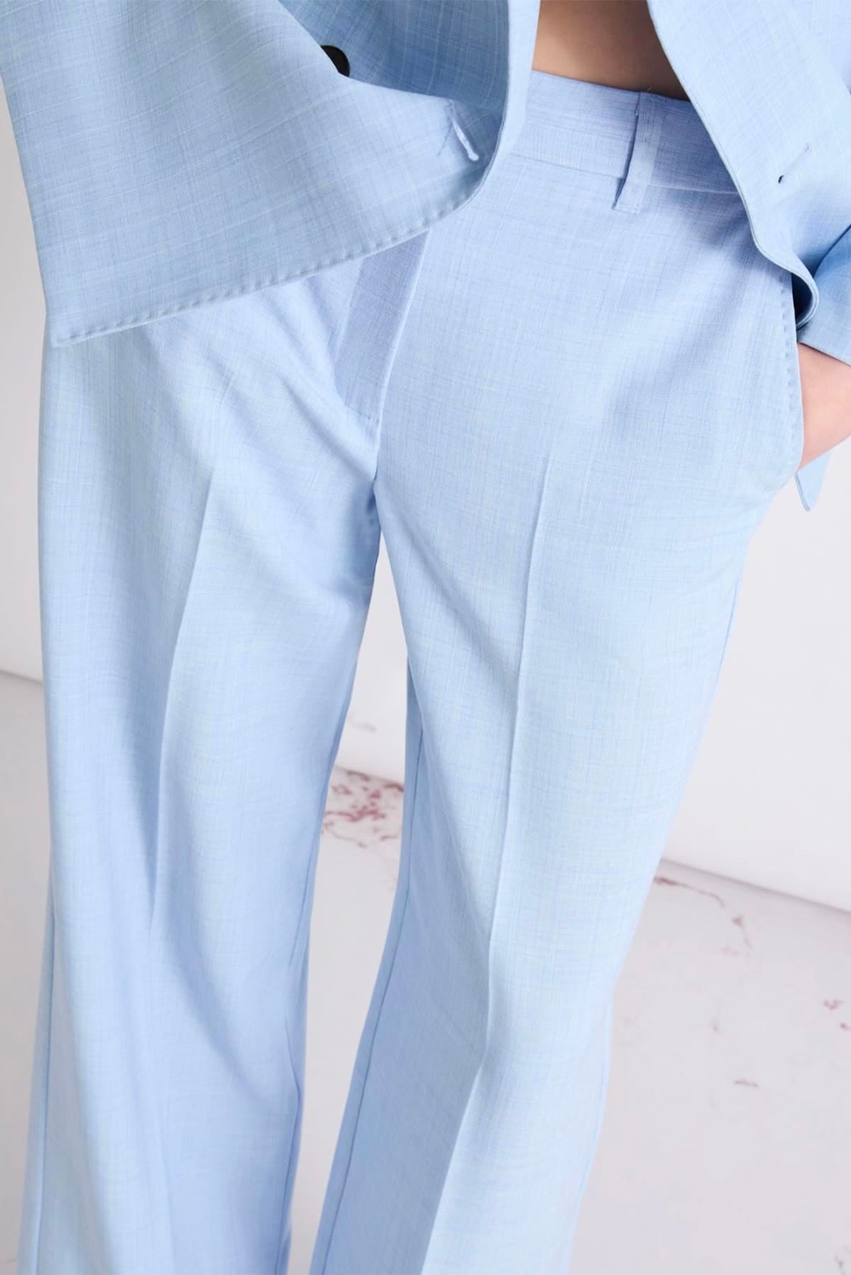 MARELLA PANTALONE LUNGO  AZZURRO / 34 Pantaloni donna Marella Mllgiunchi