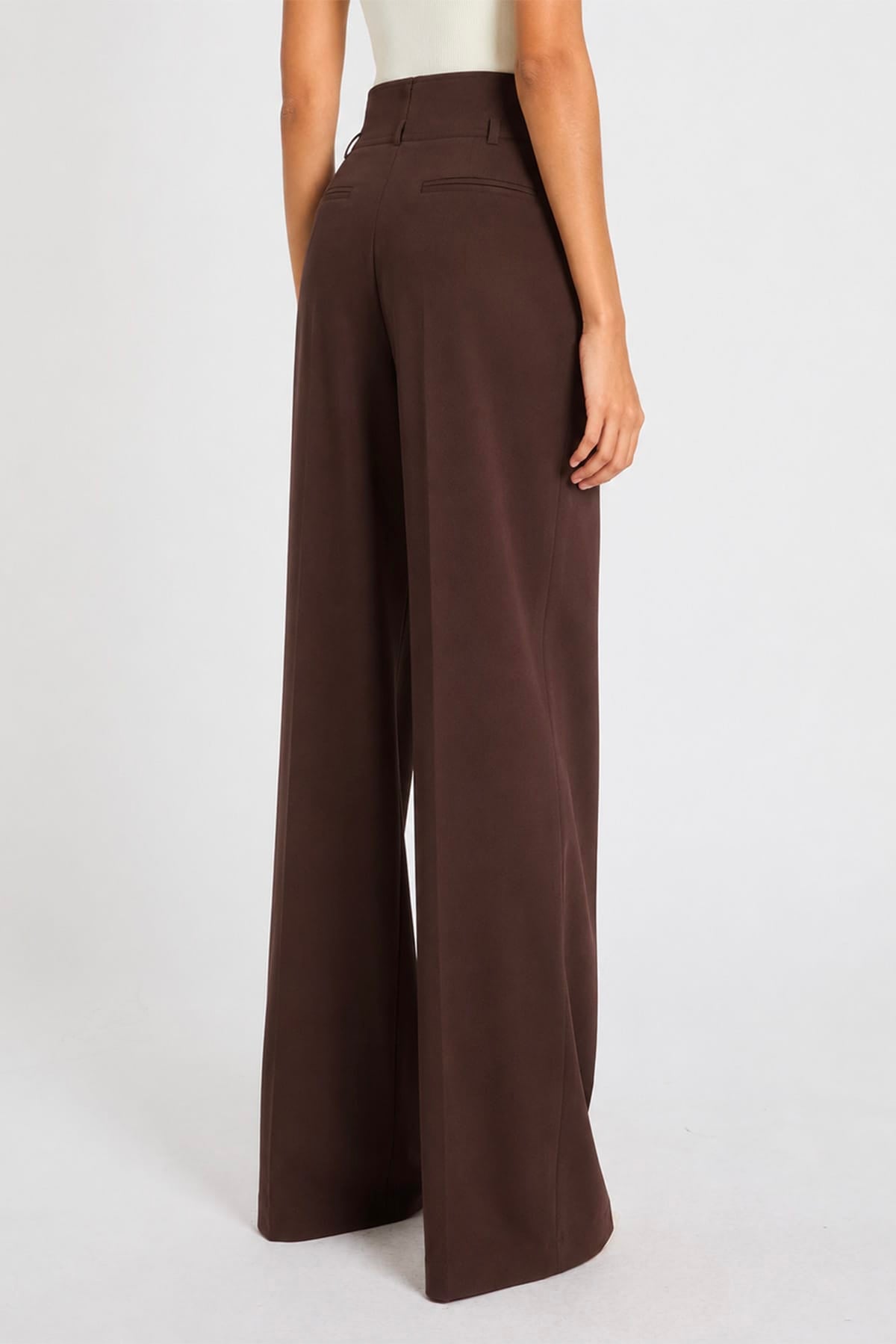 MARELLA PANTALONE LUNGO  Pantaloni donna Marella over con fibbia Mllmaranta