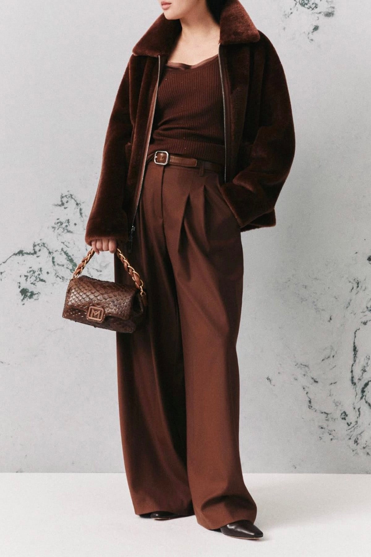 MARELLA PANTALONE LUNGO  Pantaloni fluidi in lana donna Marella Mllsalvo