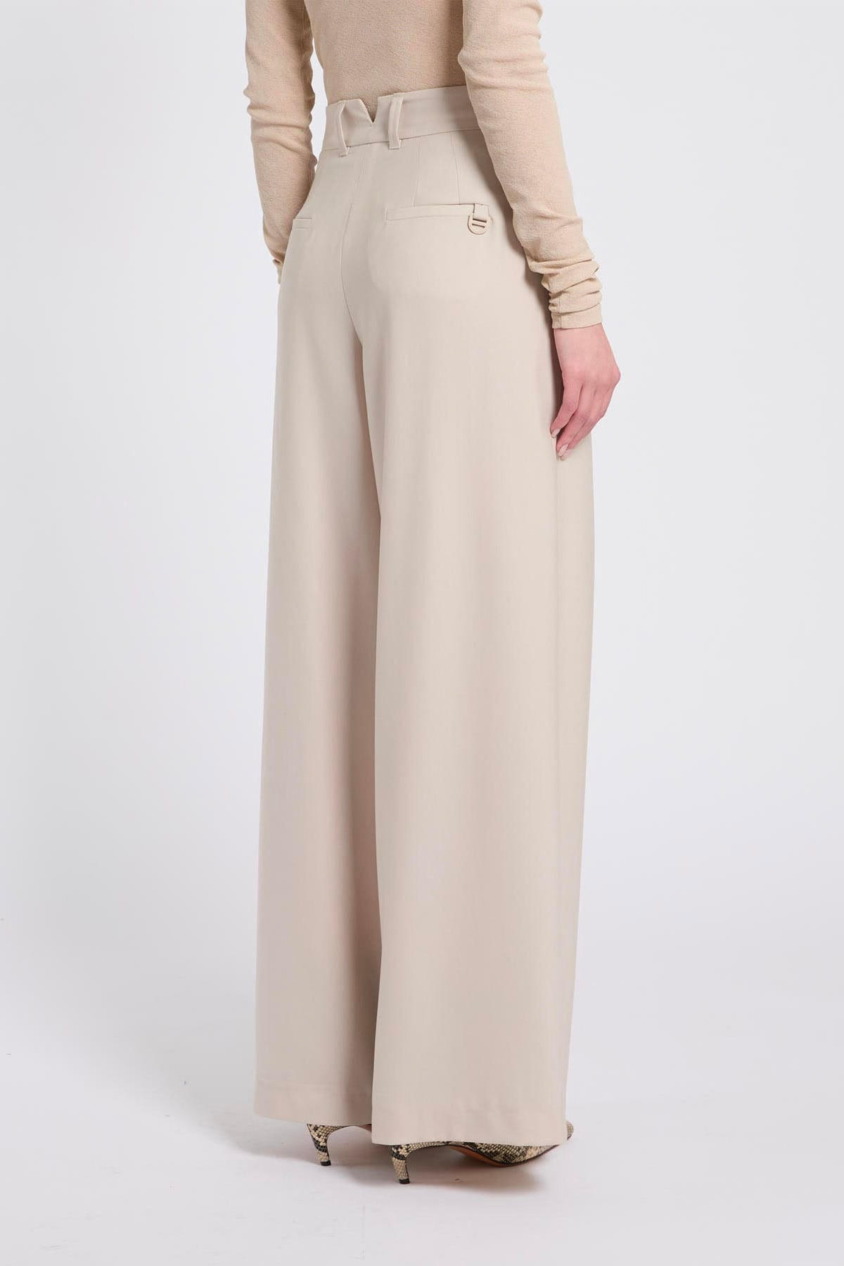 MARELLA PANTALONE LUNGO  Pantaloni fluidi in lana donna Marella Mllsalvo