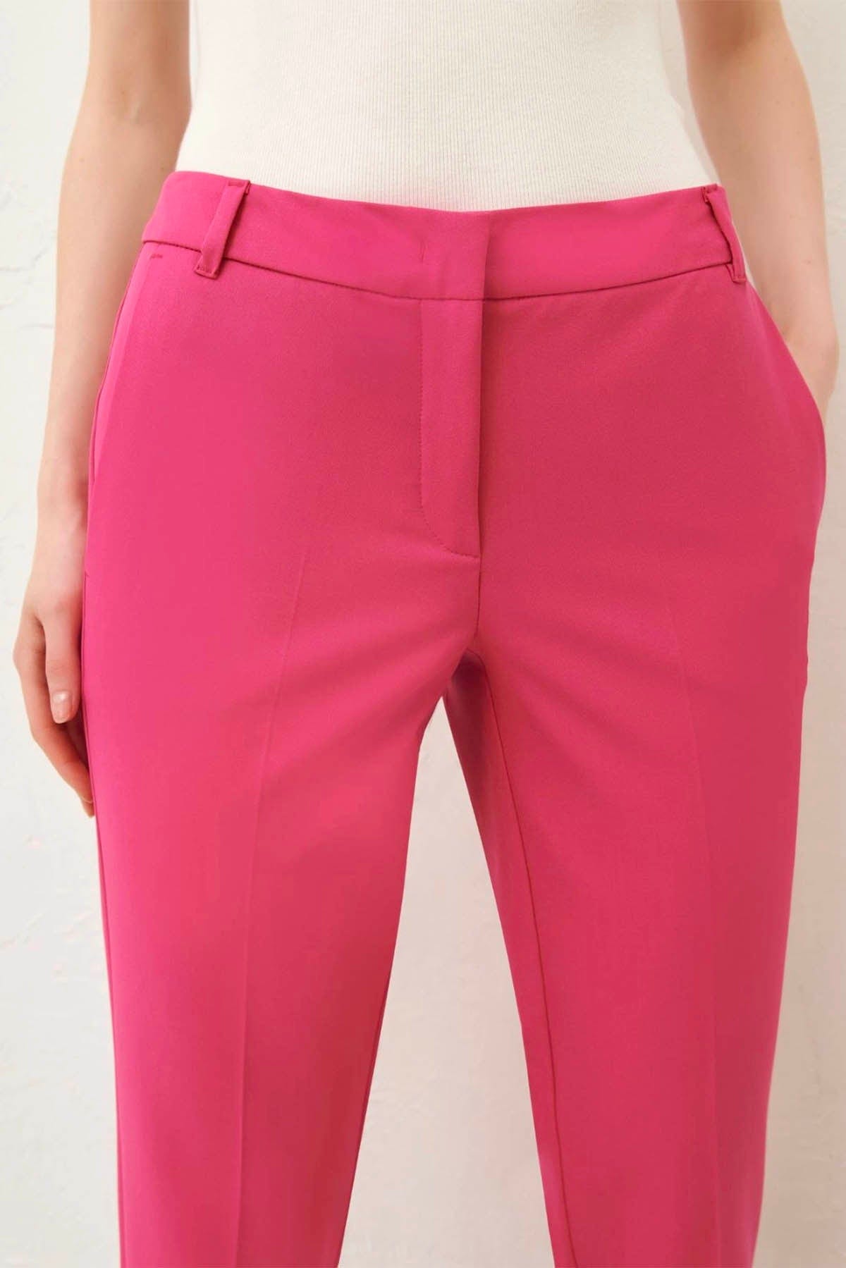 MARELLA PANTALONE LUNGO  FUXIA / 34 Pantaloni Fuxia Donna Marella Verres