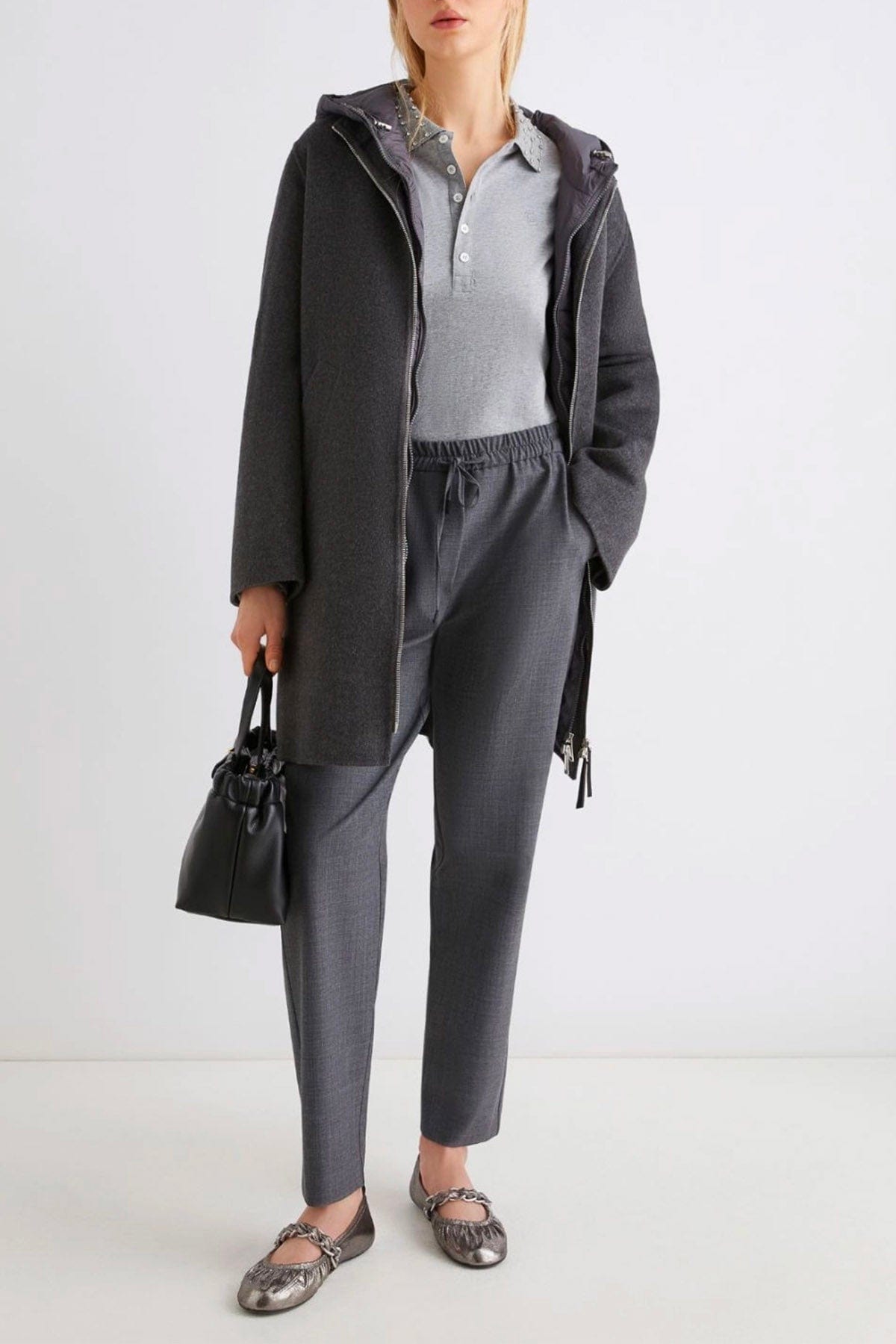 MARELLA PANTALONE LUNGO  Pantaloni grigi donna Marella Bruno