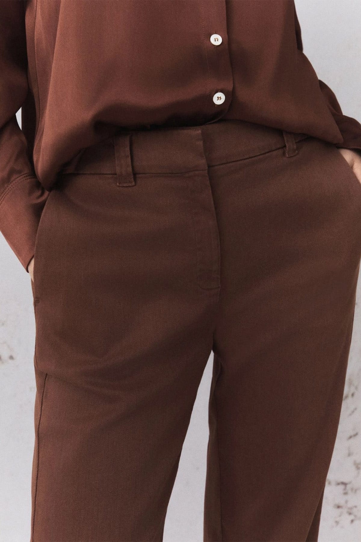 MARELLA PANTALONE LUNGO  CARAMELLO / 34 Pantaloni in lana donna Marella Mlltapioca