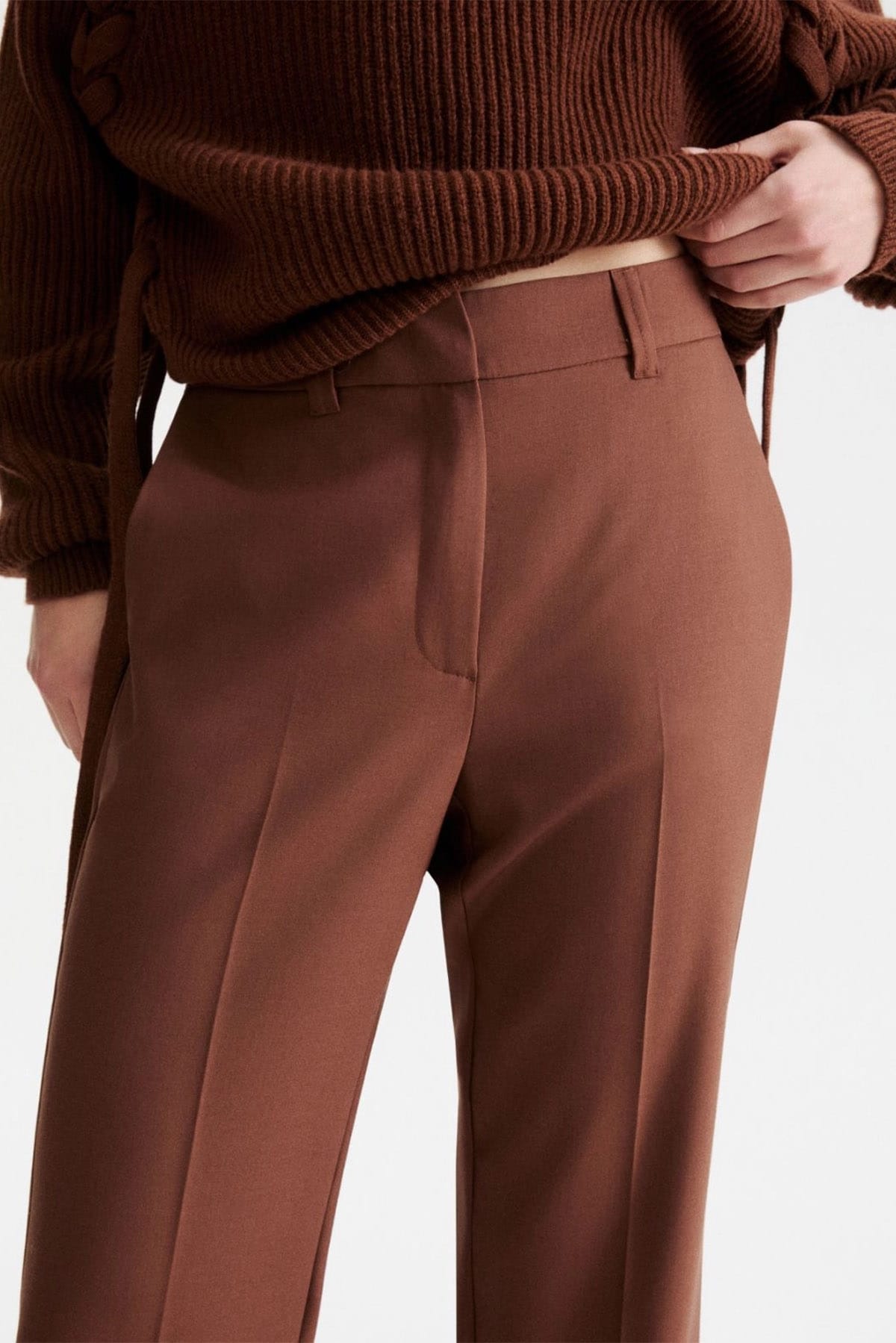 MARELLA PANTALONE LUNGO  Pantaloni in lana donna Marella Mlluggioso