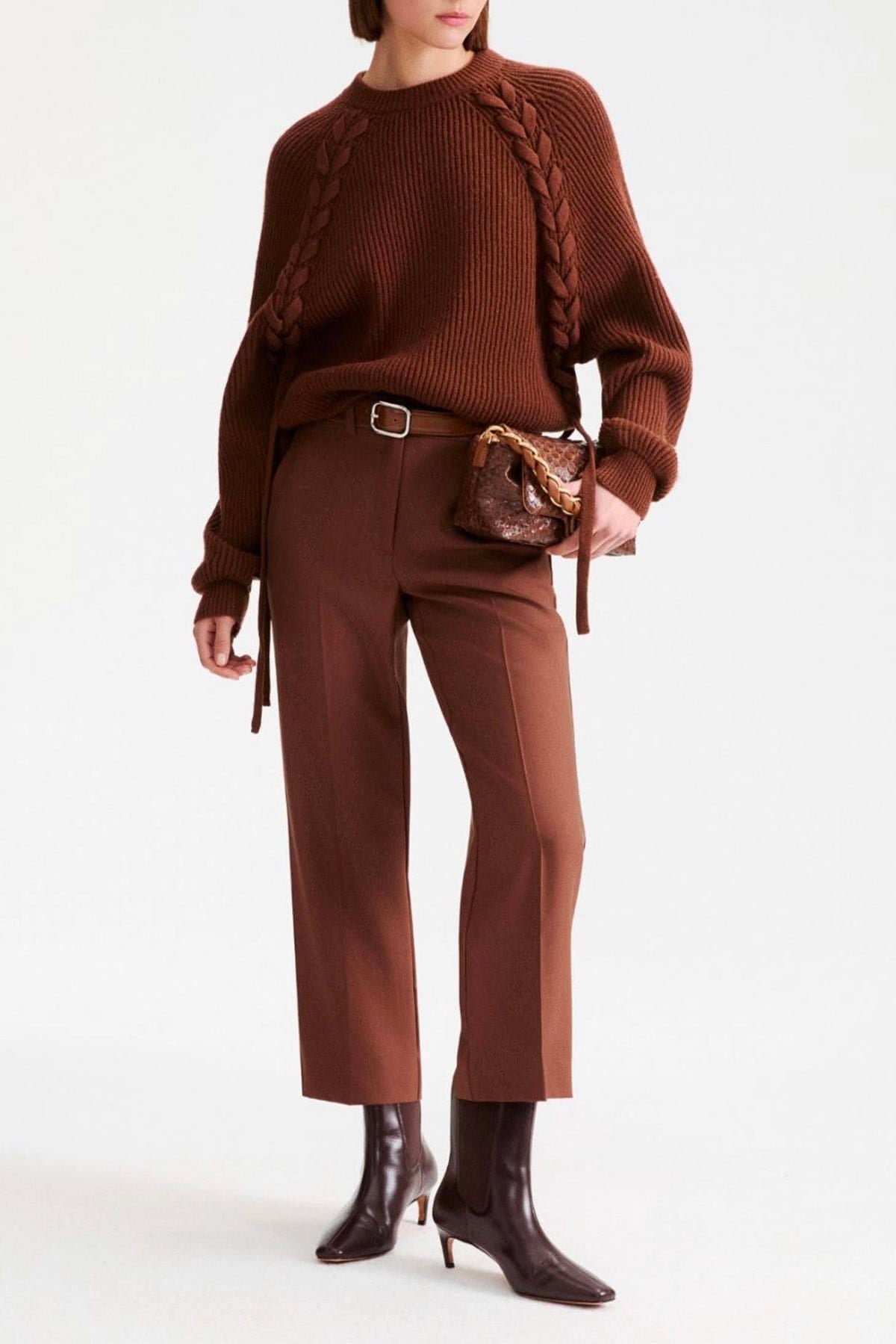 MARELLA PANTALONE LUNGO  Pantaloni in lana donna Marella Mlluggioso