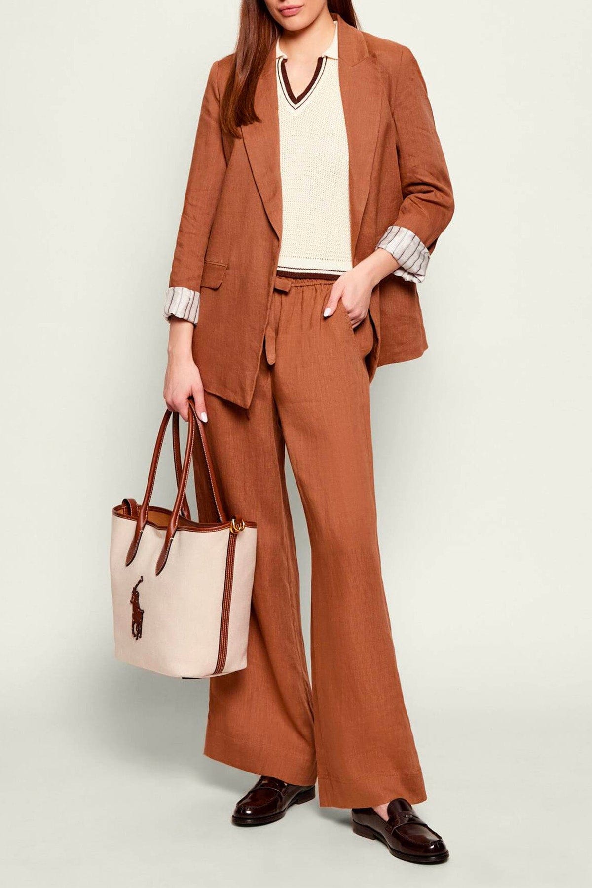 MARELLA PANTALONE LUNGO  Pantaloni in lino donna Marella Uomo