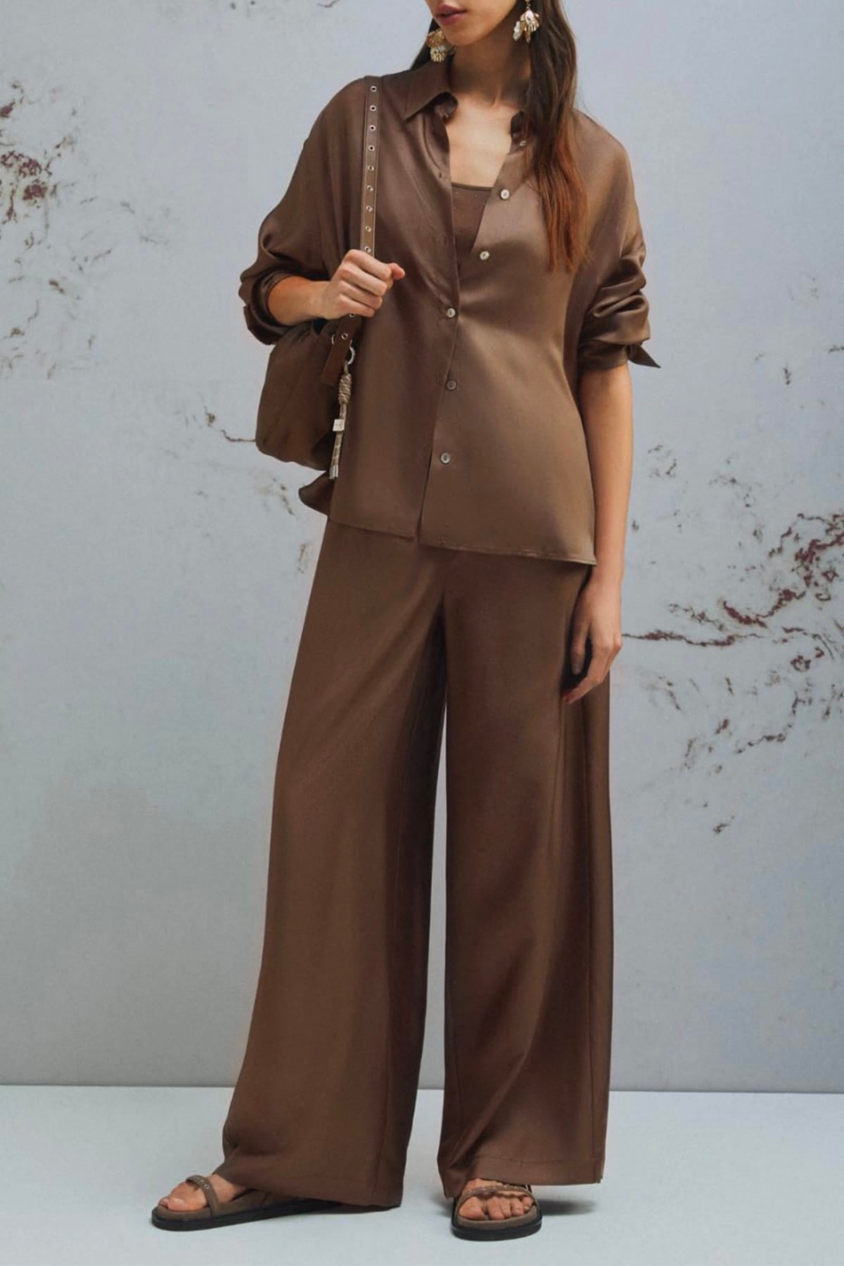 MARELLA PANTALONE LUNGO  Pantaloni in seta donna Marella Mlmquiz