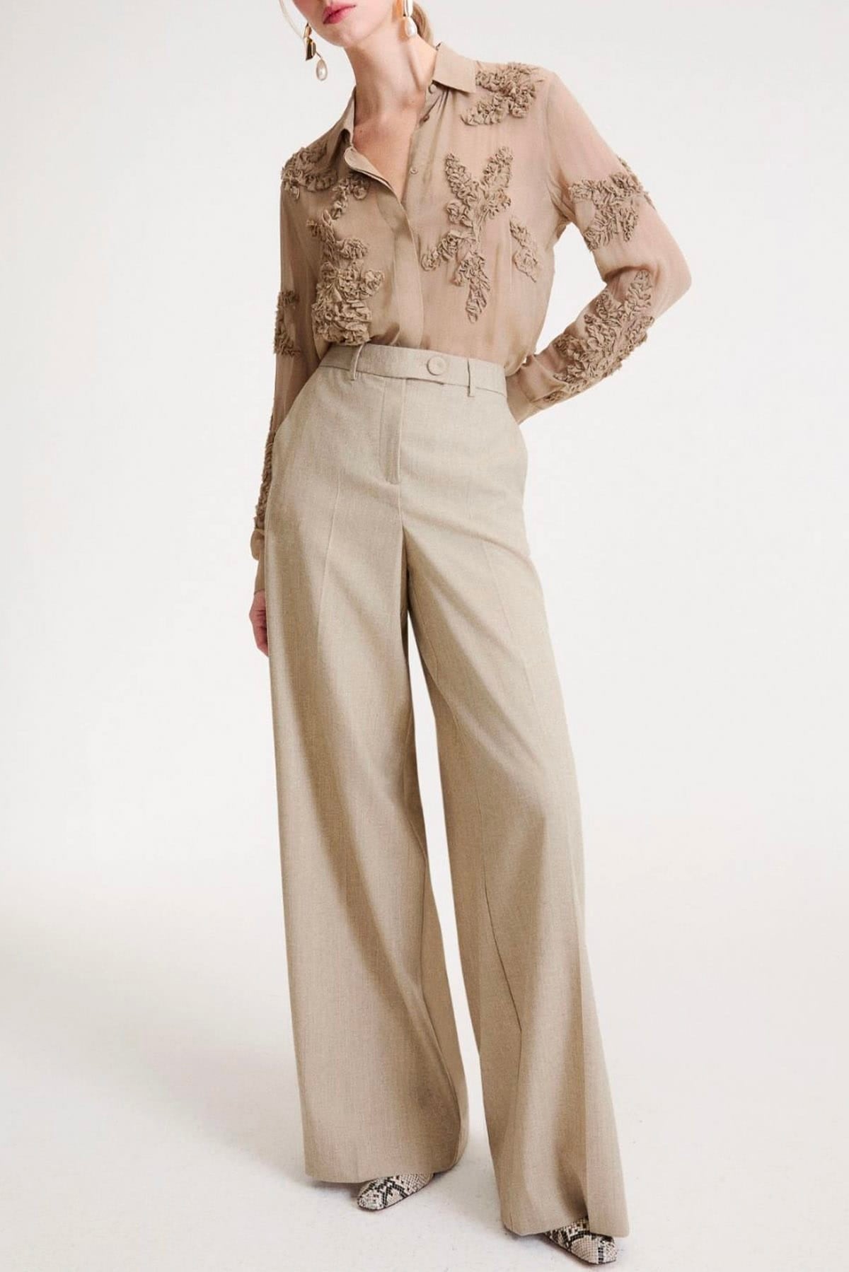 MARELLA PANTALONE LUNGO  Pantaloni in tela misto lana donna Marella Mllapice