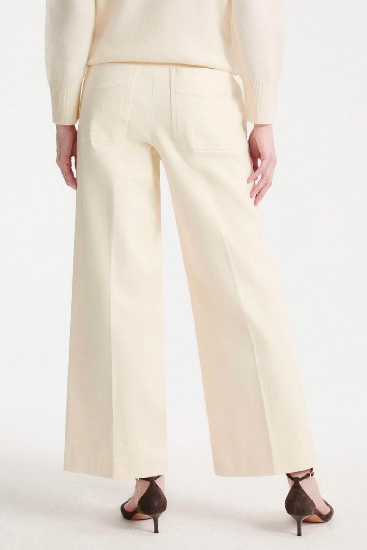 MARELLA PANTALONE LUNGO  Pantaloni lunghi panna donna Marella Mlszanzara