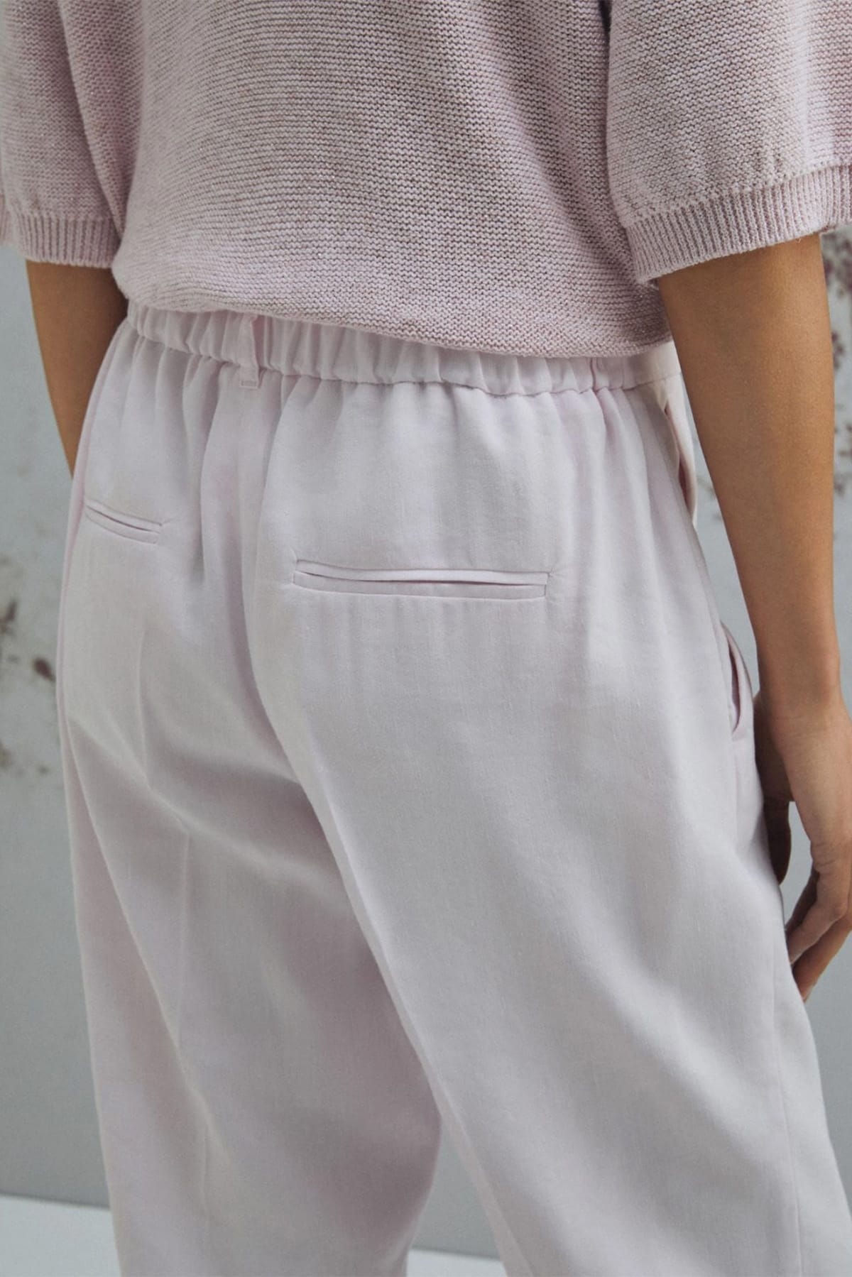MARELLA PANTALONE LUNGO  Pantaloni misto lino Marella Monochrome Mlmcaro