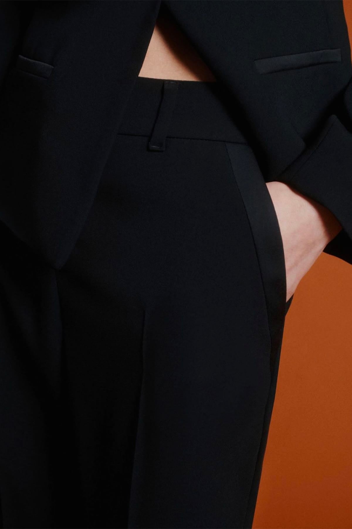 MARELLA PANTALONE LUNGO  Pantaloni neri donna Marella 365 Mltnembo