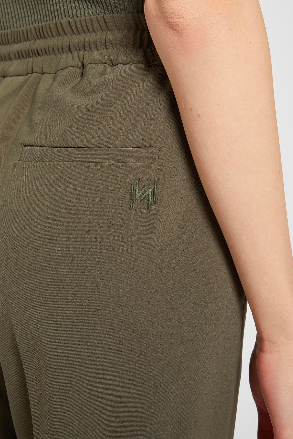 MARELLA PANTALONE LUNGO  OLIVA / 34 Pantaloni tuta donna Marella Monochrome Seme