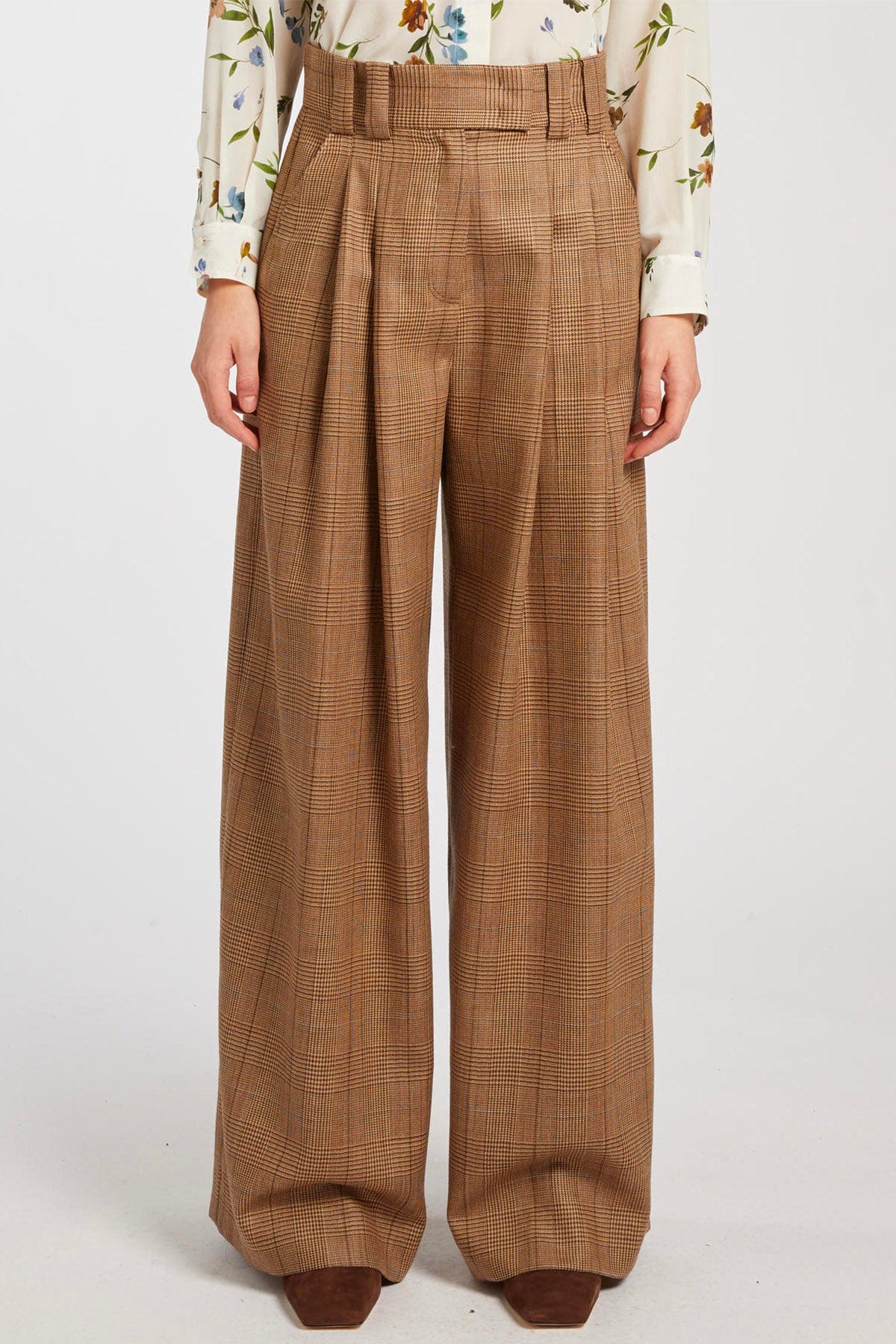 MARELLA PANTALONE LUNGO  PRINCIPE DI GALLES / 34 Pantalone donna in lana Marella Ultra