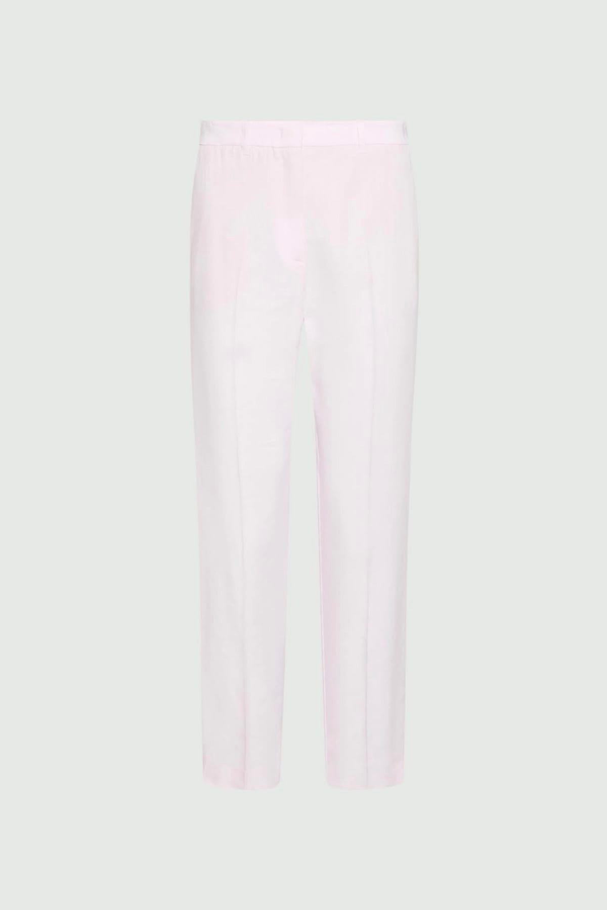 MARELLA PANTALONE LUNGO  ROSA / 34 Pantaloni misto lino Marella Monochrome Mlmcaro