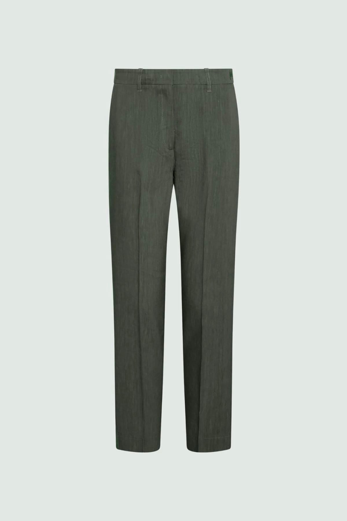 MARELLA PANTALONE LUNGO  VERDE / 34 Pantaloni misto lino Marella Monochrome Mlmcaro
