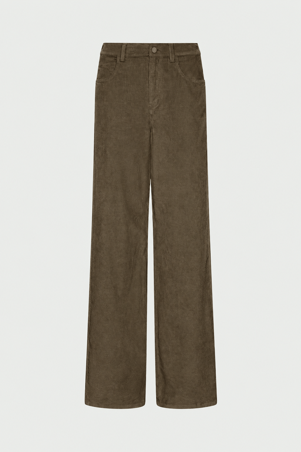 MARELLA PANTALONE LUNGO  VERDE OLIO / 34 Pantaloni in velluto a coste Marella Mllefebo