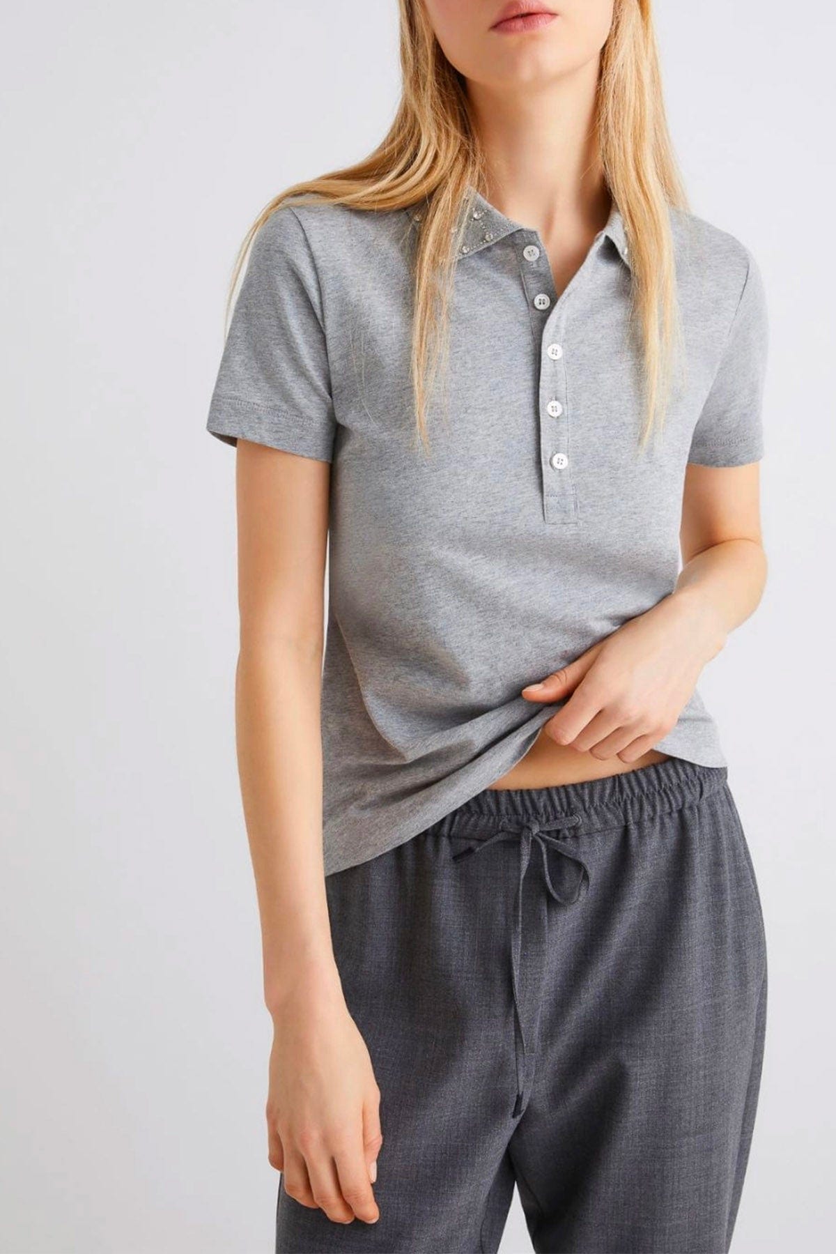 MARELLA POLO  Polo in maglia di cotone donna Marella Numidie