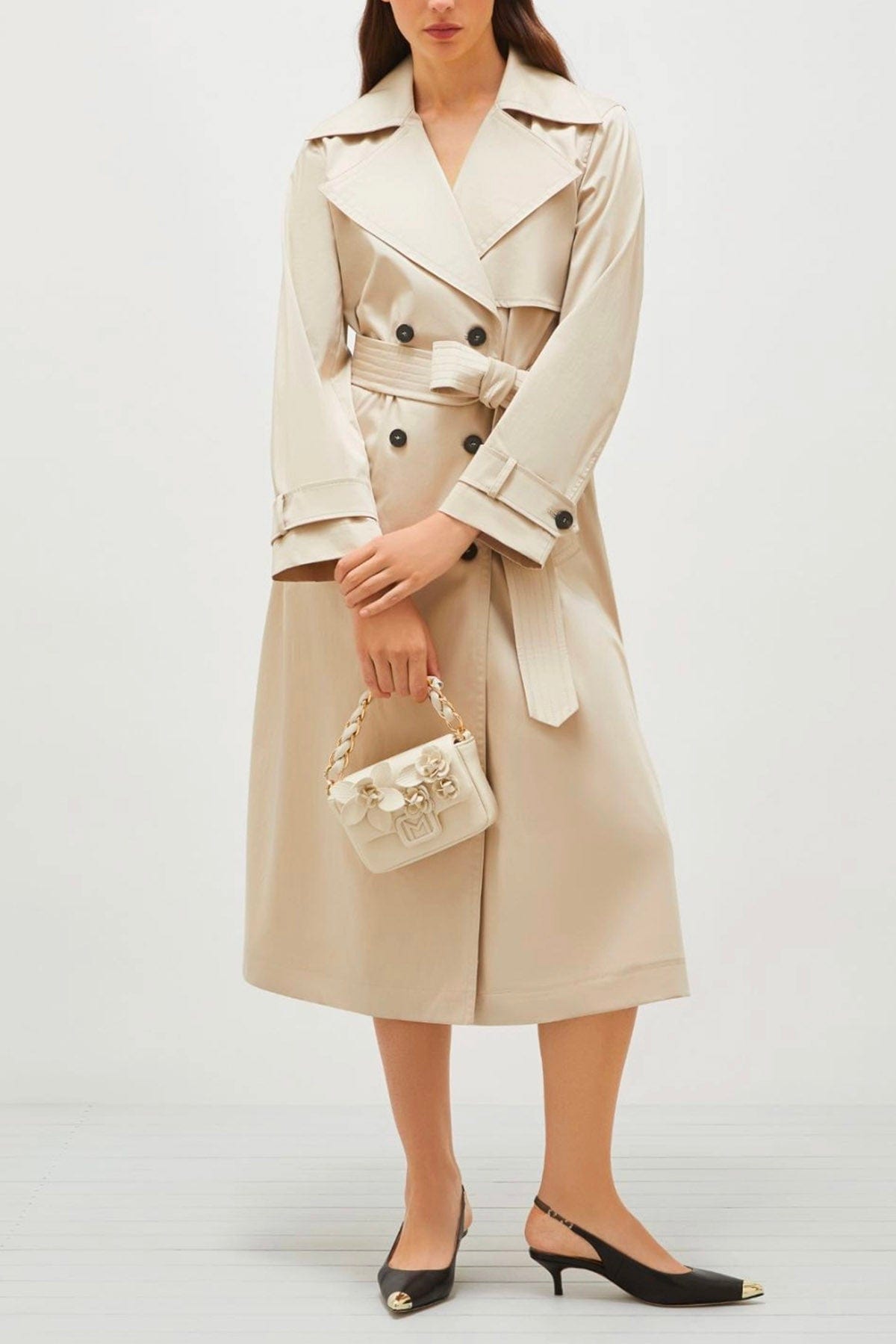 MARELLA SOPRABITO-IMPERMEABILE  Impemeabile trench donna Lungo Marella Cloruro