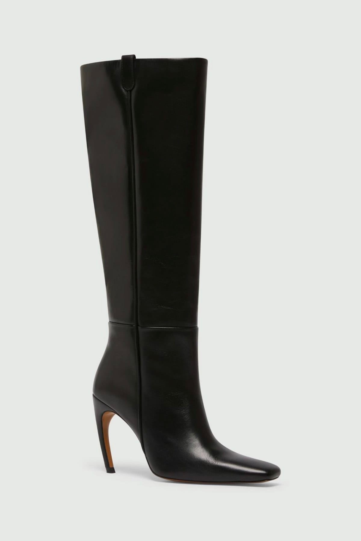 MARELLA STIVALI - STIVALETTI  Stivali neri in pelle donna Marella Mllnespola