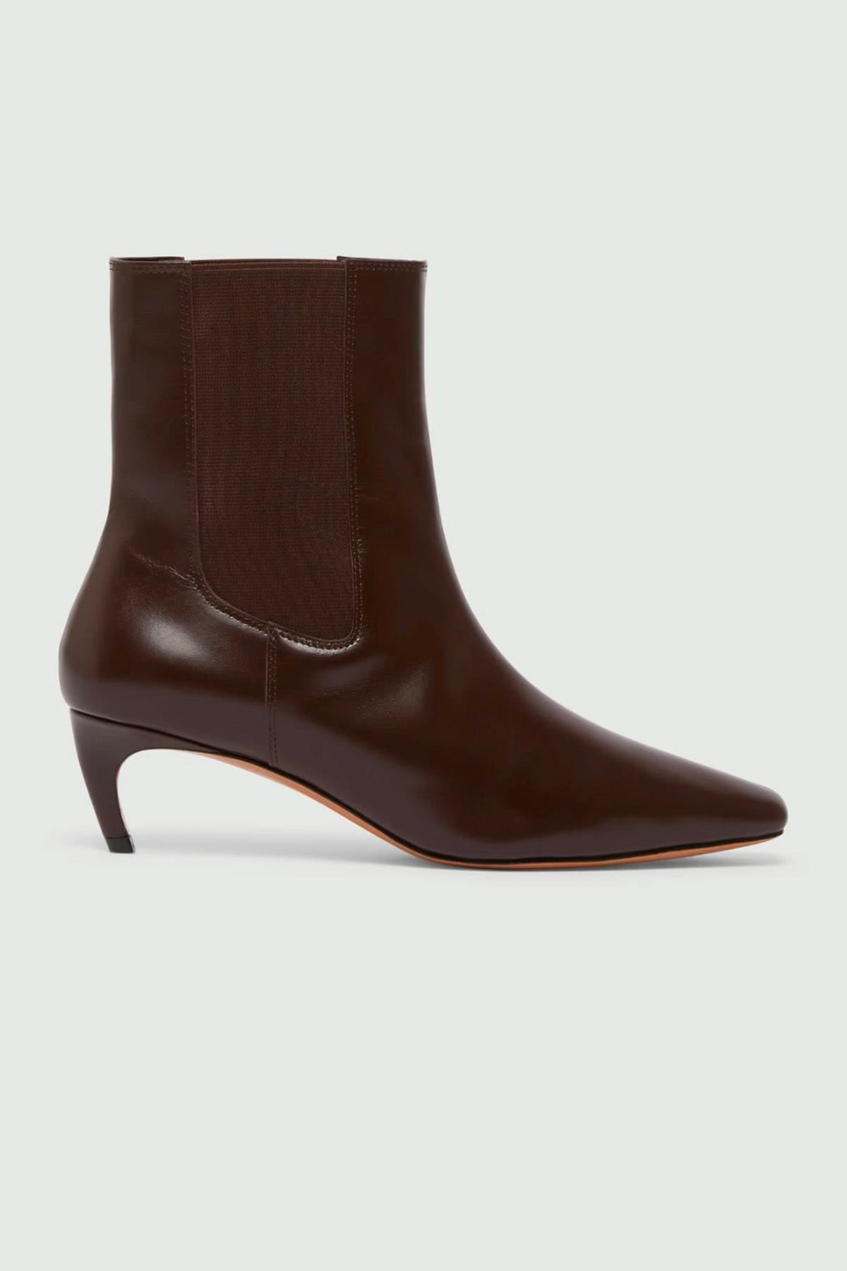MARELLA STIVALI - STIVALETTI  TESTA DI MORO / 34 Stivali in pelle donna Marella Mllgrazia