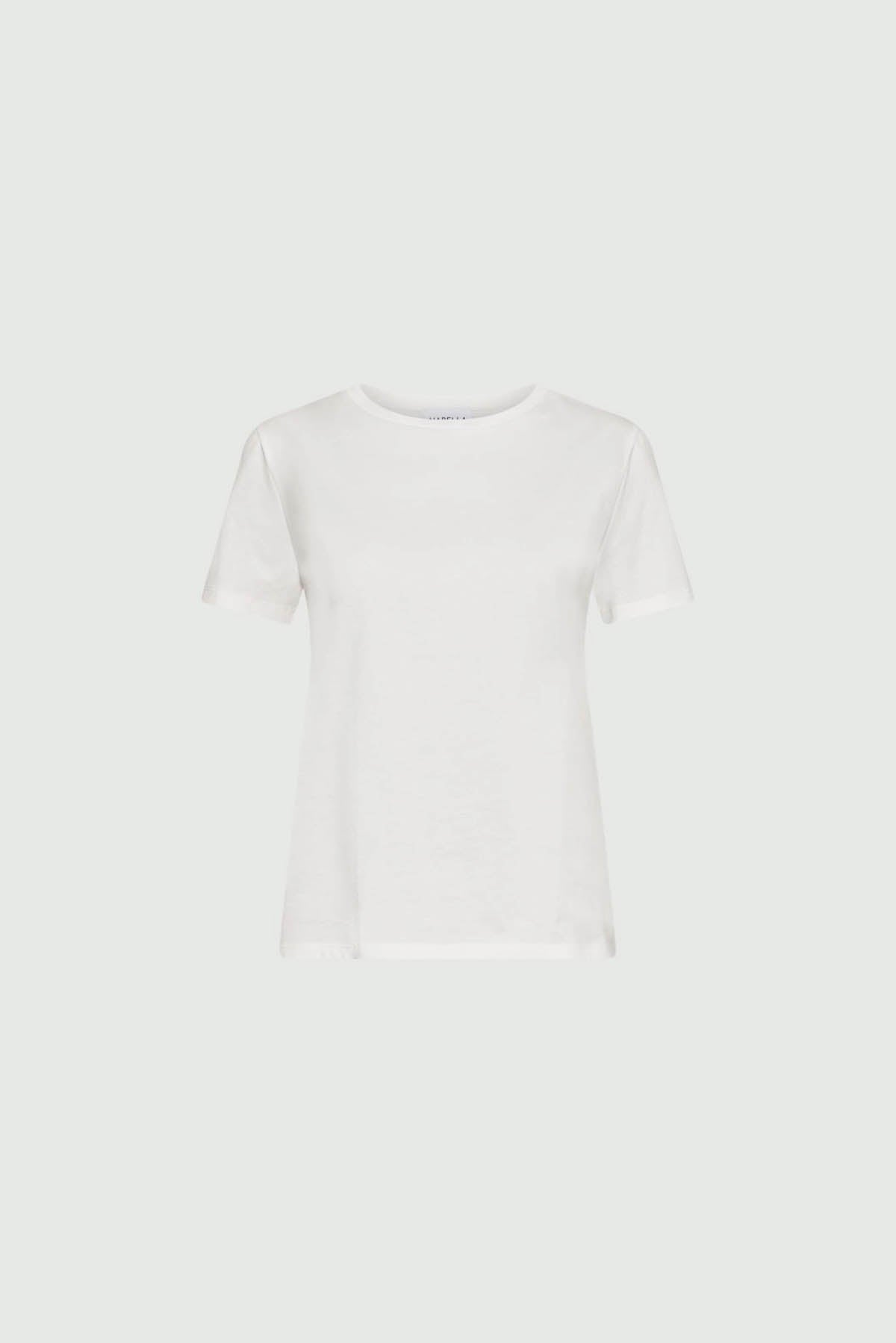 MARELLA T&#39;SHIRT  AVORIO / XXS T-Shirt in Cotone Donna Marella Azzorre