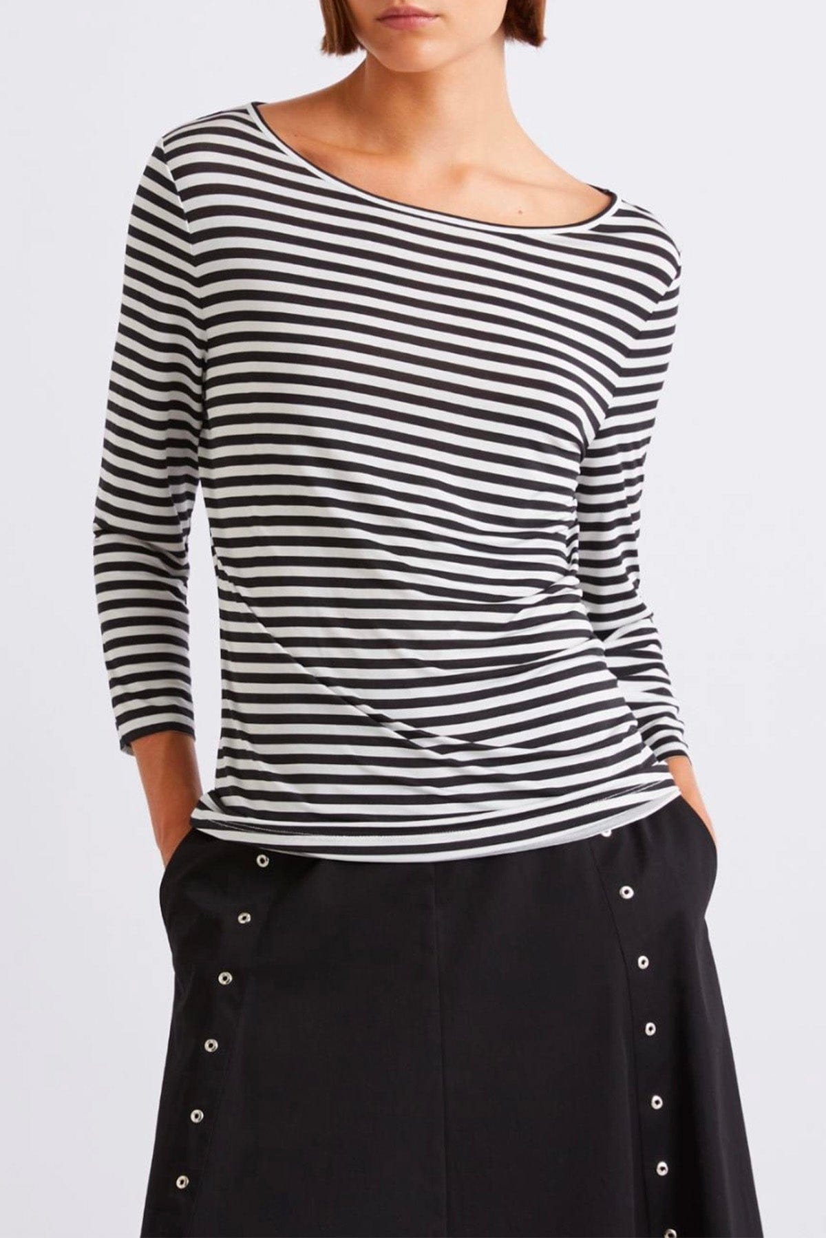 MARELLA T'SHIRT  T-Shirt rigata donna maniche lunghe Marella Euro