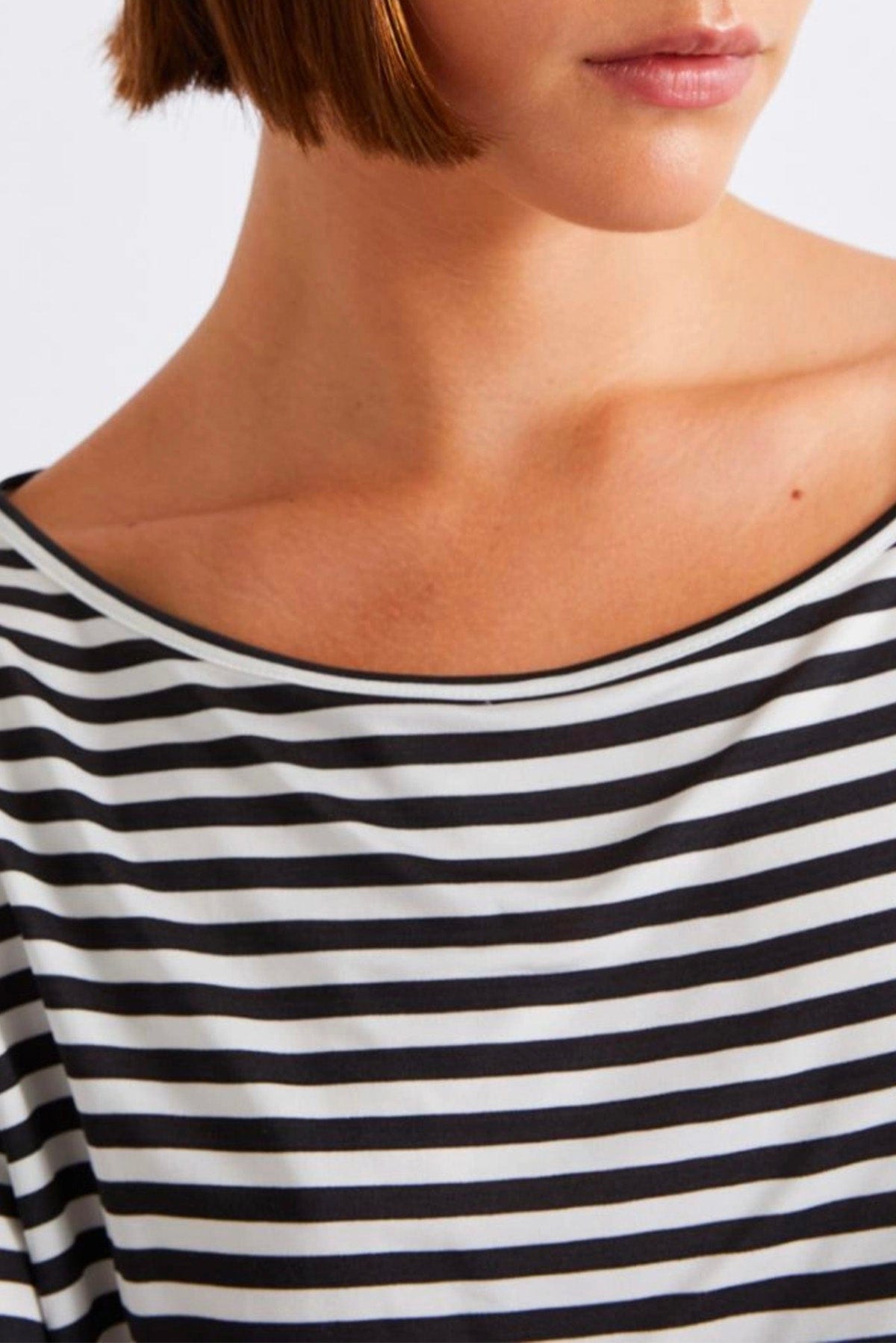 MARELLA T'SHIRT  T-Shirt rigata donna maniche lunghe Marella Euro