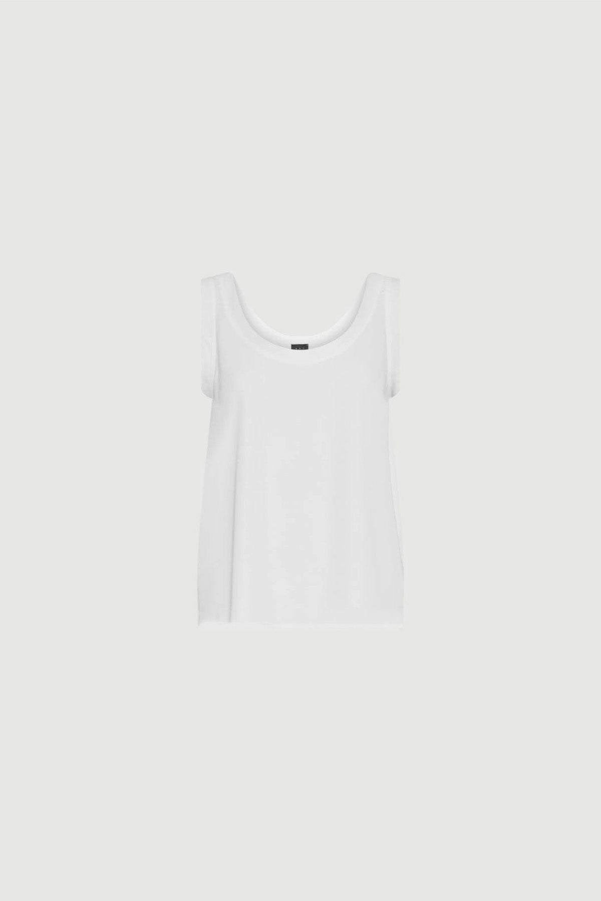 MARELLA TOP-CANOTTIERA IN TES.  BIANCO LANA / 34 Top donna Marella 365 Alacre