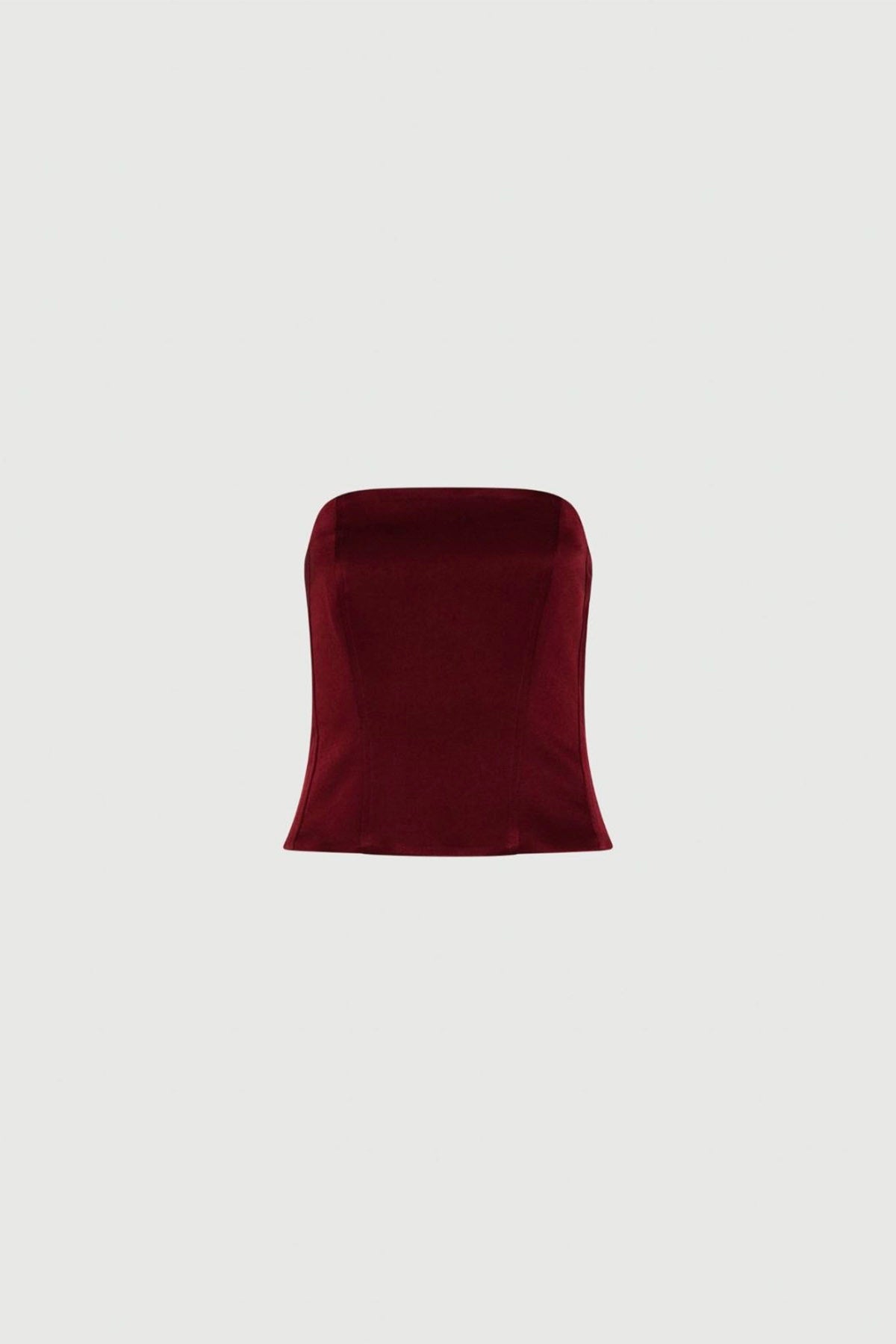 MARELLA TOP-CANOTTIERA IN TES.  BORDEAUX / 34 Top bordeaux Marella Imperia