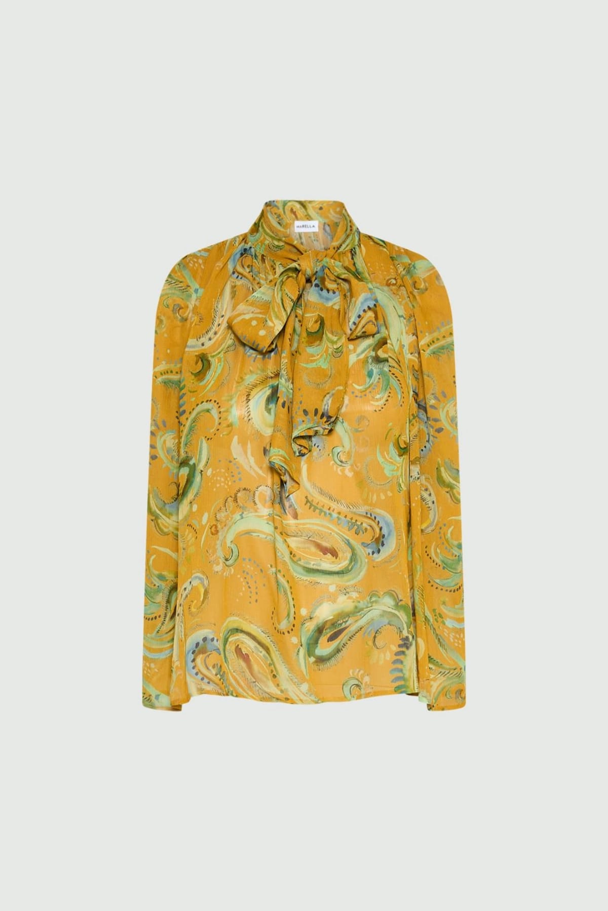 MARELLA TOP-CANOTTIERA IN TES.  GIALLO / 34 Top donna donna Marella Mllfatuo