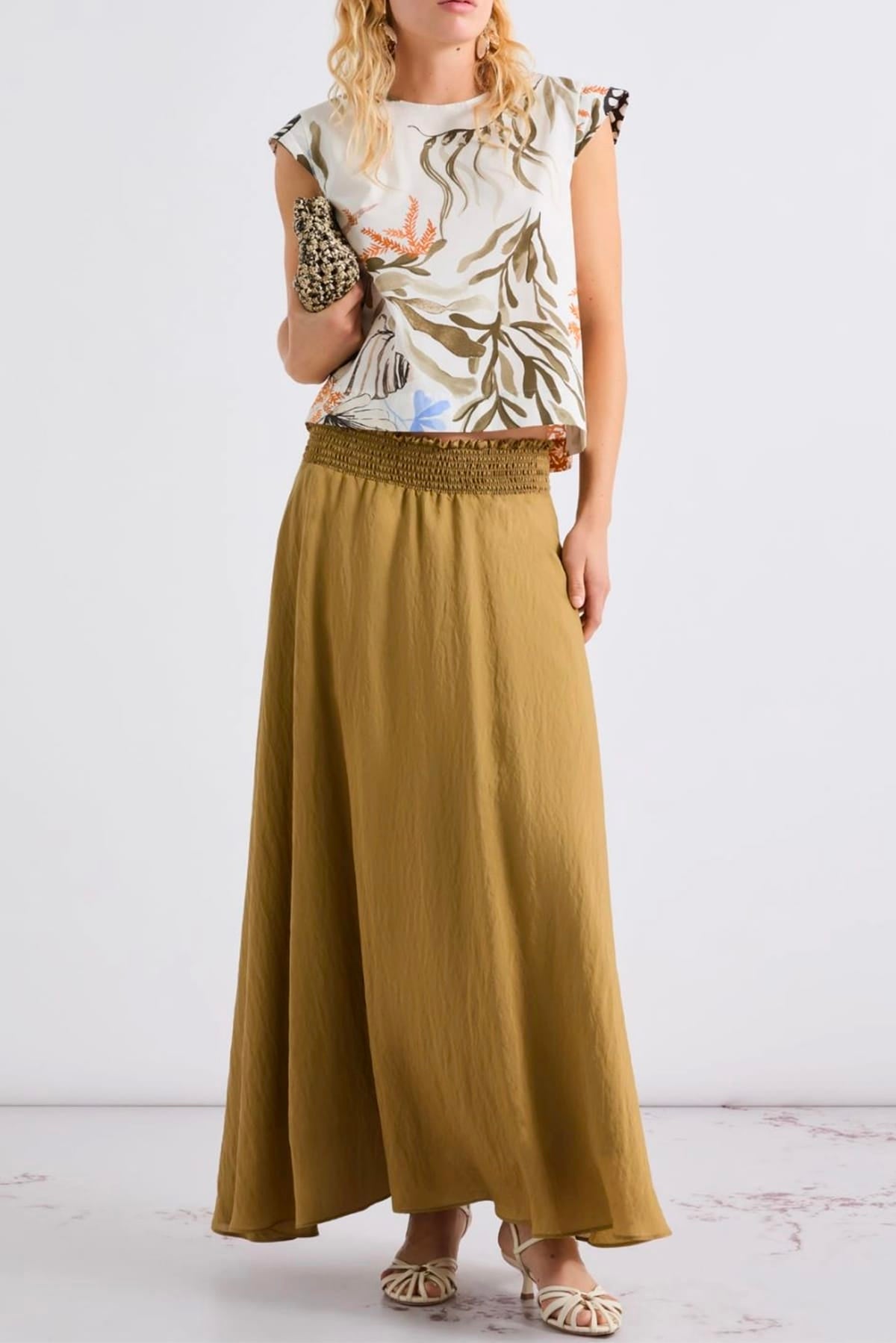 MARELLA TOP-CANOTTIERA IN TES.  Top donna Marella Mllaffine