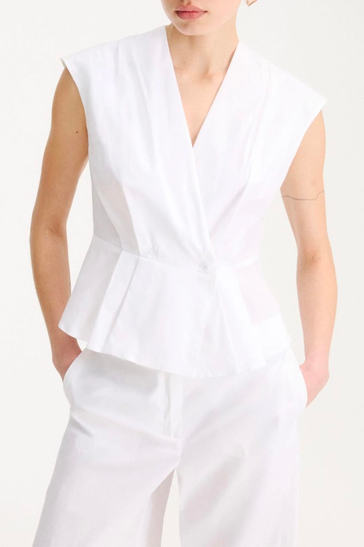 MARELLA TOP-CANOTTIERA IN TES.  Top donna marella Mllbazar