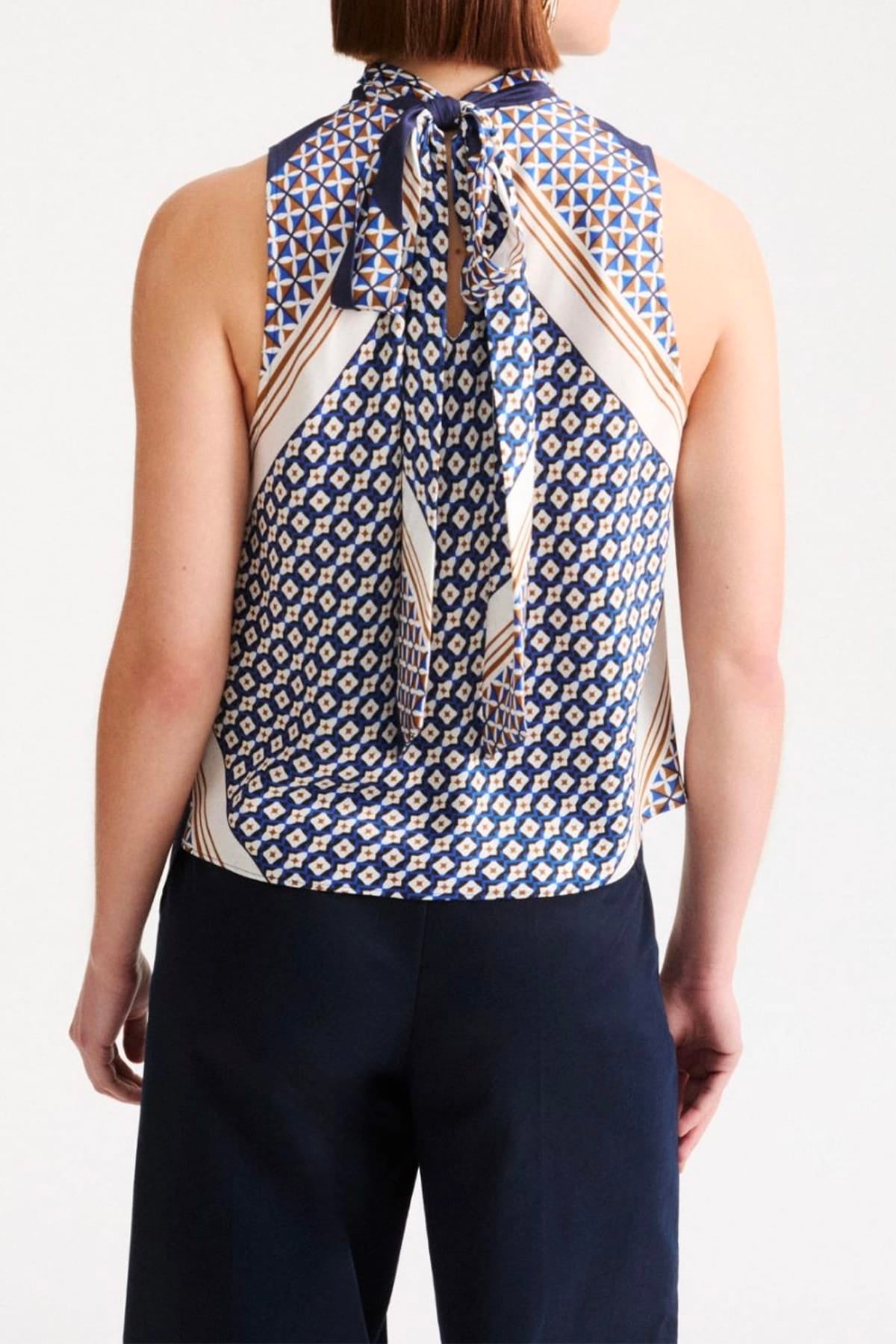 MARELLA TOP-CANOTTIERA IN TES.  Top donna Marella Mllgenio