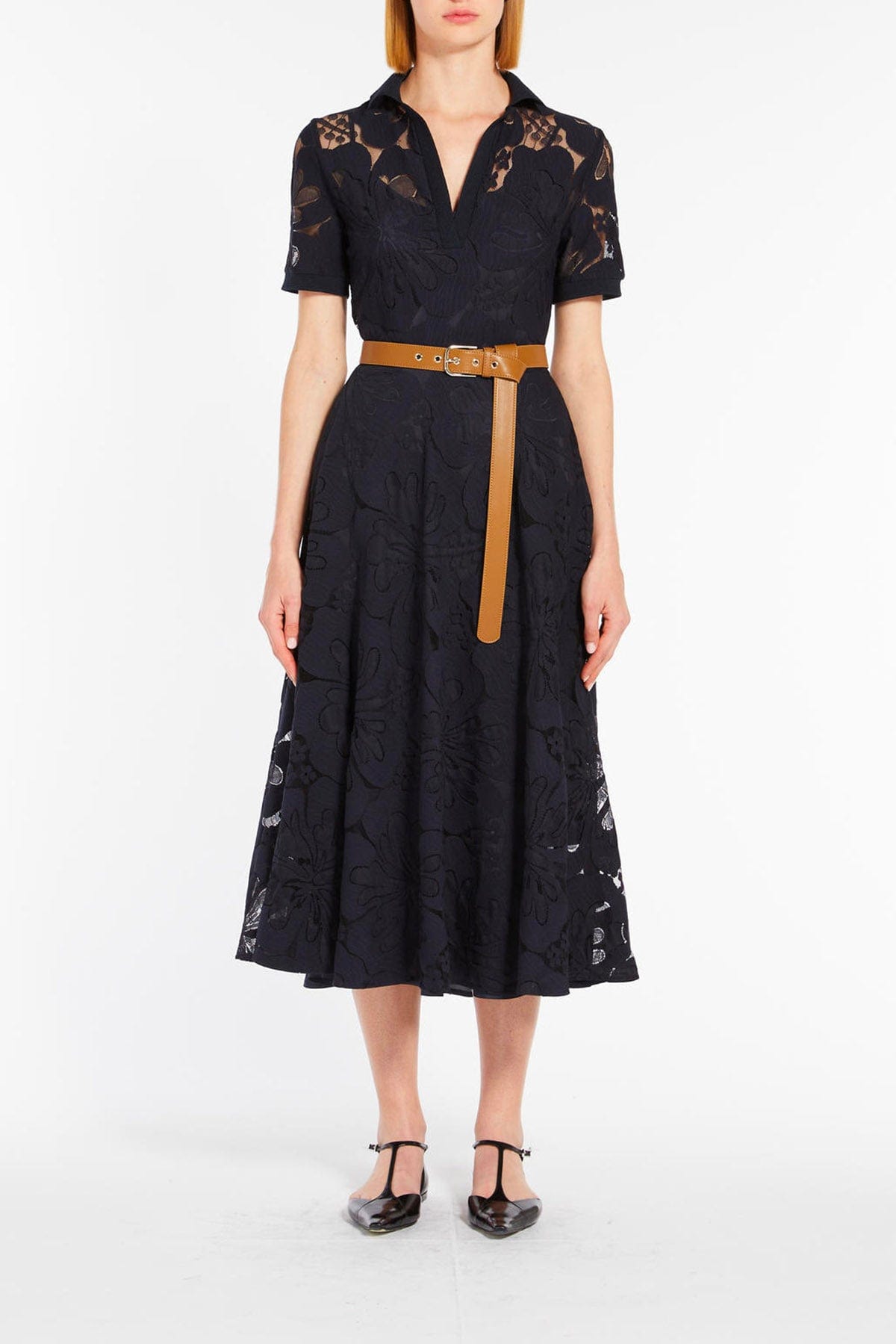 MAXMARA'S BRANDS 2 PEZZI IN JERSEY  BLU / XXS Vestito Blu Donna Max Mara Studio Lambro