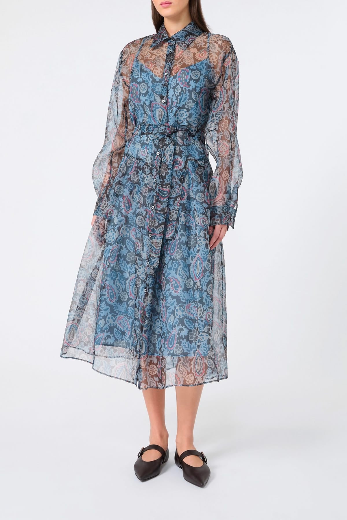 MAXMARA'S BRANDS ABITO + 1 PEZZO  Abito in organza di seta Max Mara Weekend Wkdslalom