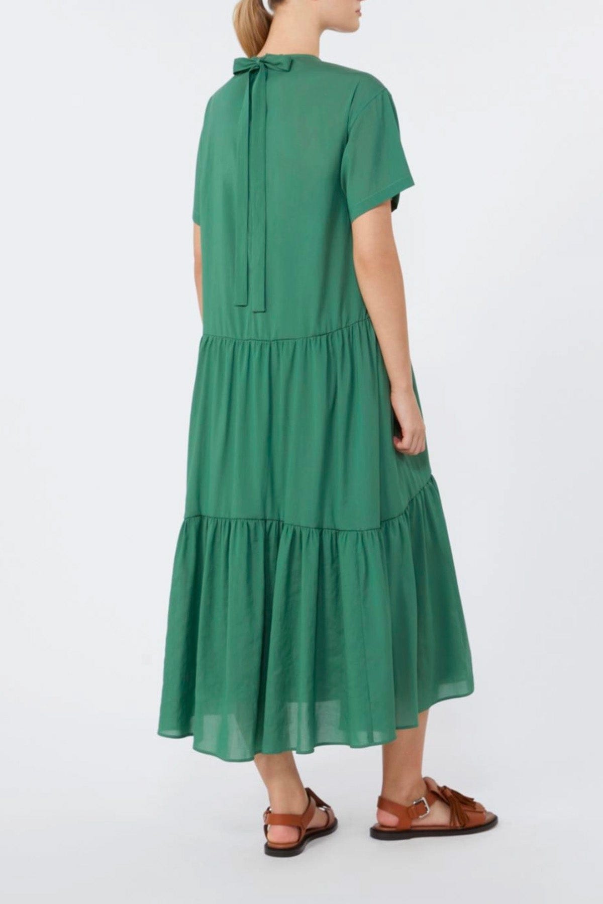 MAXMARA'S BRANDS ABITO + 1 PEZZO  Abito lungo verde donna Max Mara Weekend Wkdalloro