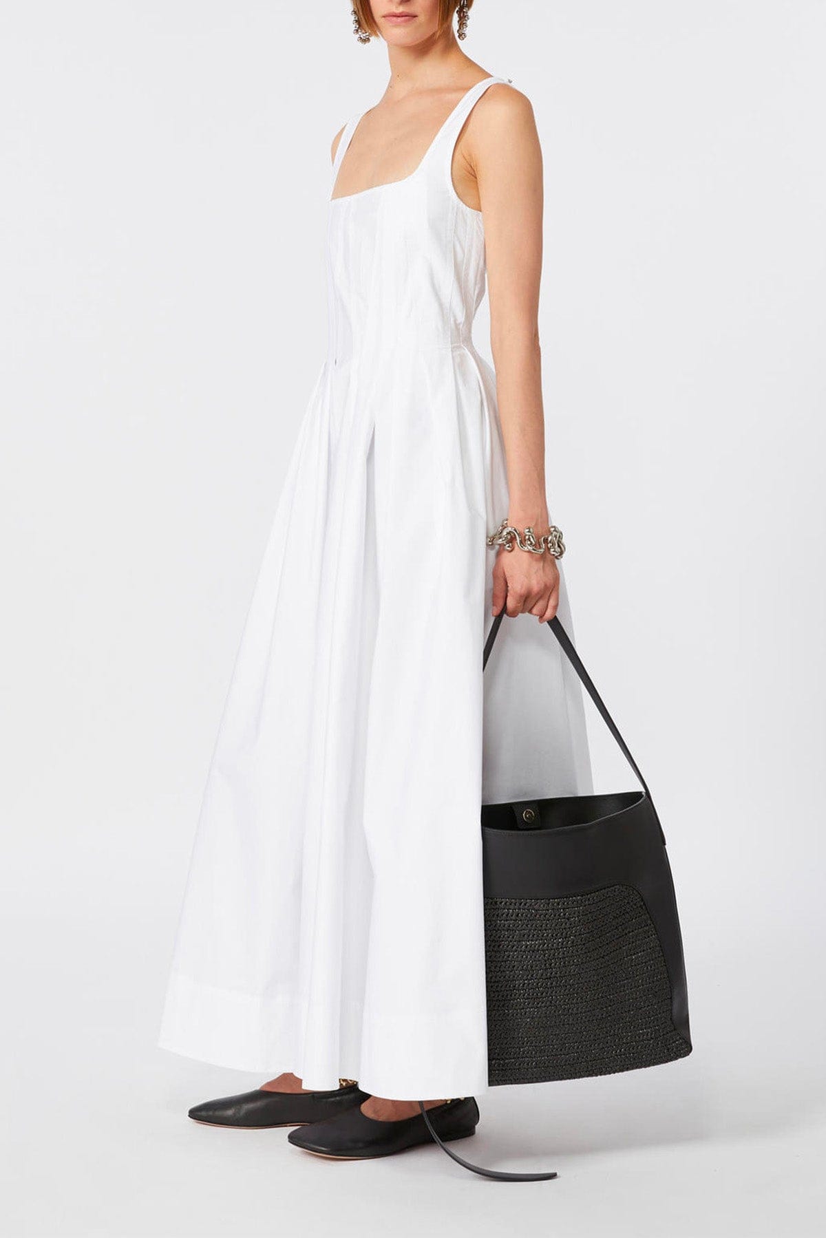MAXMARA'S BRANDS ABITO  Abito bianco in cotone donna Sportmax Spxgiro
