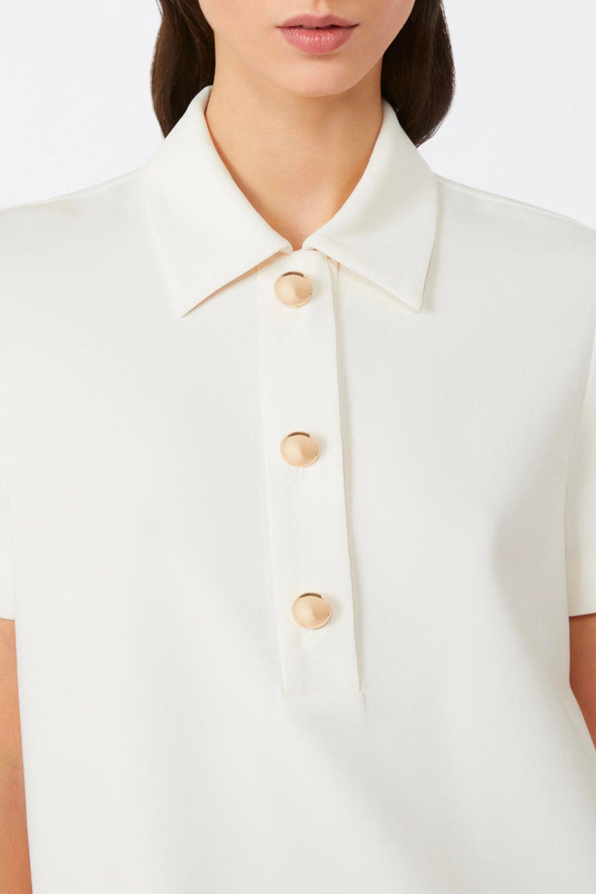 MAXMARA&#39;S BRANDS ABITO  Abito corto bianco burro Studio Max Mara Austin