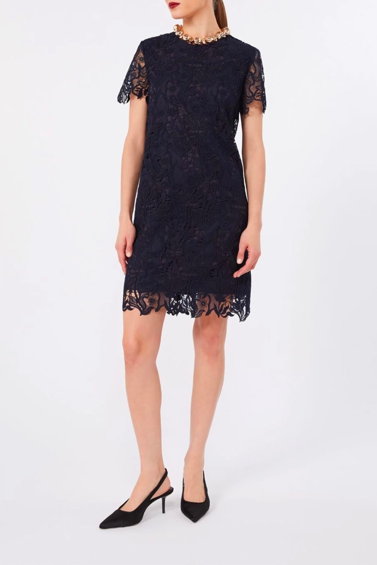 MAXMARA'S BRANDS ABITO  Abito corto in pizzo macrame Max Mara Studio Mseassenzi