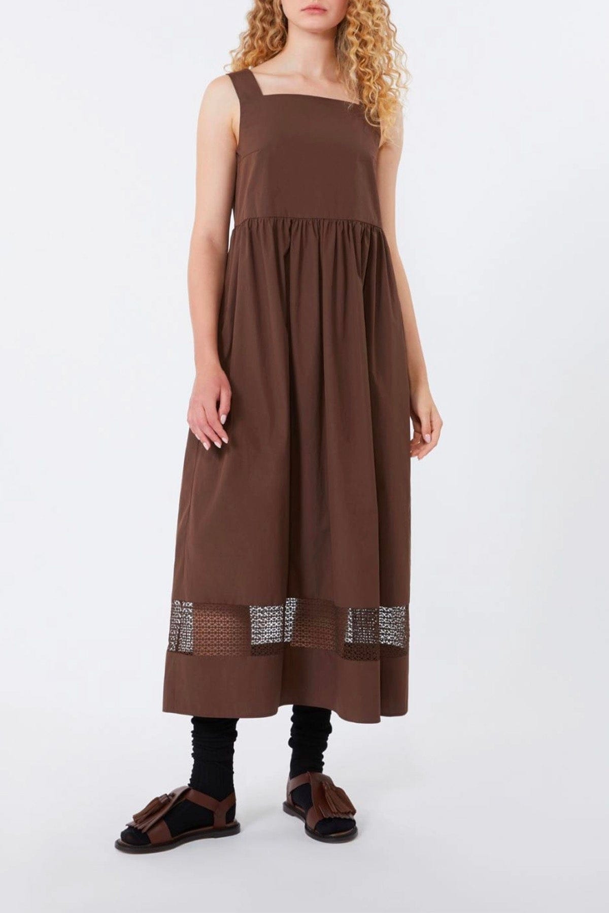 MAXMARA'S BRANDS ABITO  Abito in cotone lungo donna Weekend Max Mara Wkdgola