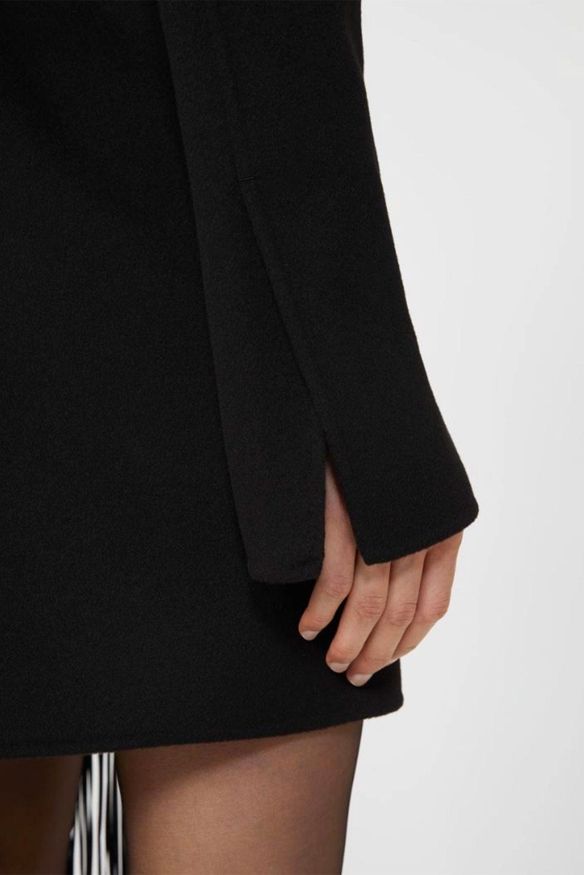 MAXMARA'S BRANDS ABITO  NERO UNITO / 34 Abito in lana lungo nero donna Sportmax Epopea