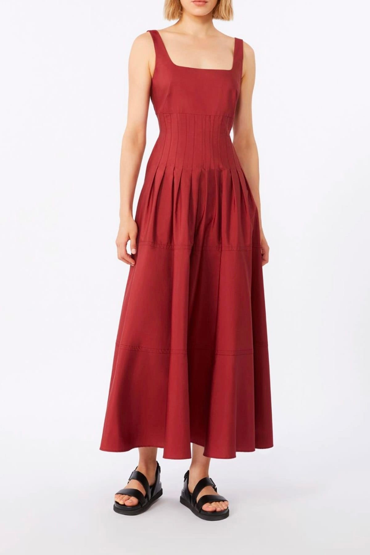 MAXMARA'S BRANDS ABITO  Abito rosso donna Max Mara Studio Mstfeltre
